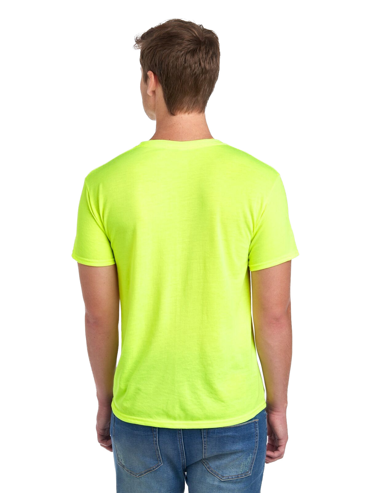 Jerzees 21M High Viz Safety Green