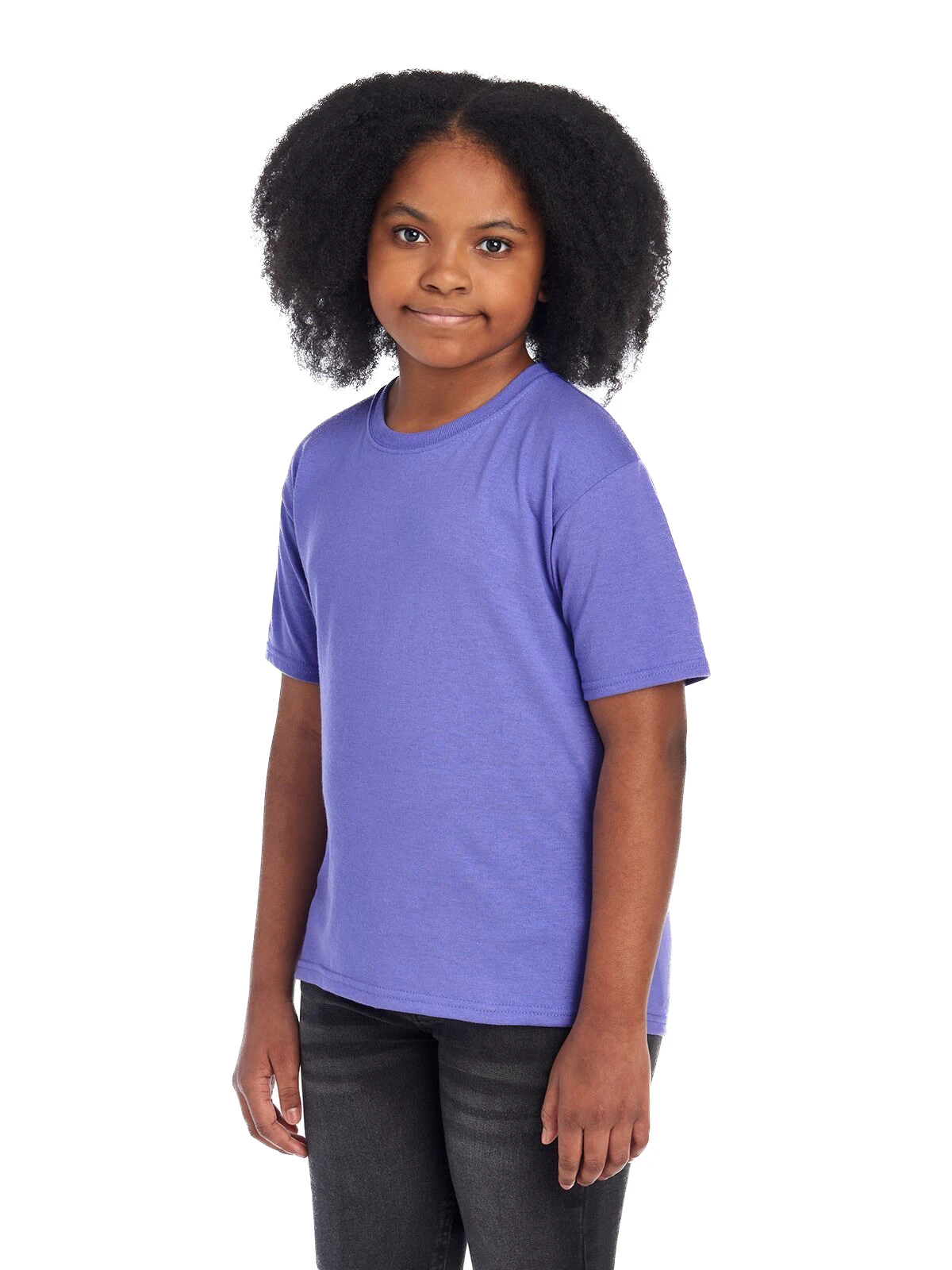 T-shirt en coton à logo en blanc – Off White Kids