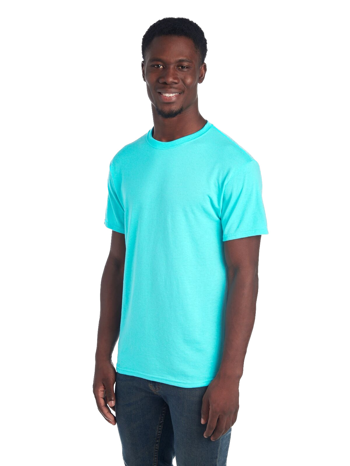 Jerzees Unisex Dri Power® Active T Shirt 29 M Scuba Blue | Jiffy