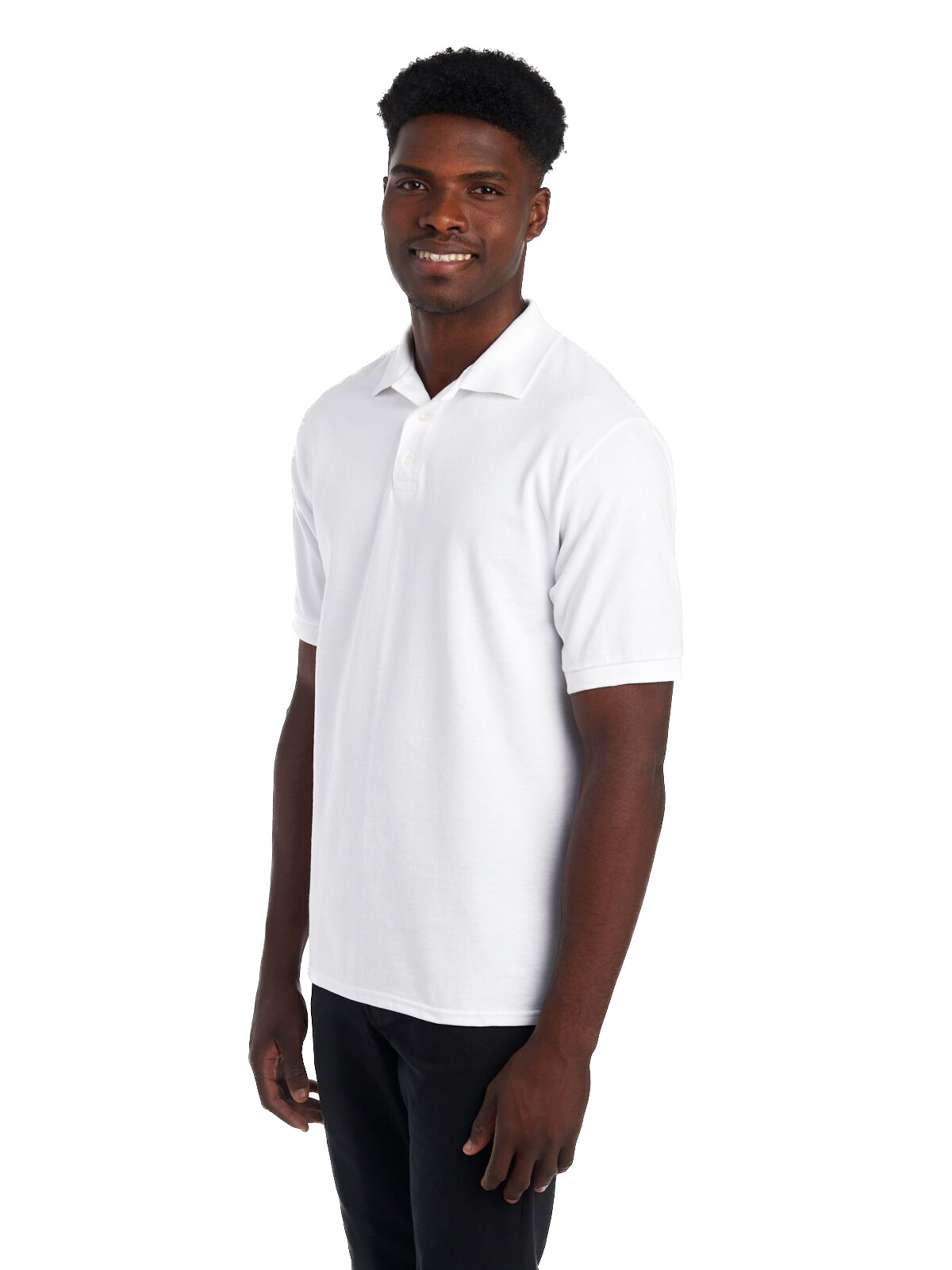 GEN IZAWA Cotton Knit Polo 26400円 Short sleeve cotton knit polo shirt - Grayish Green | ZARA