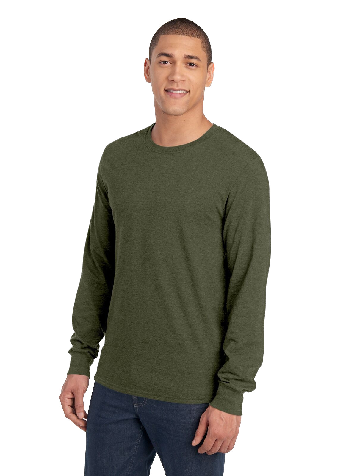 Jerzees 560LJE Military Green Heather