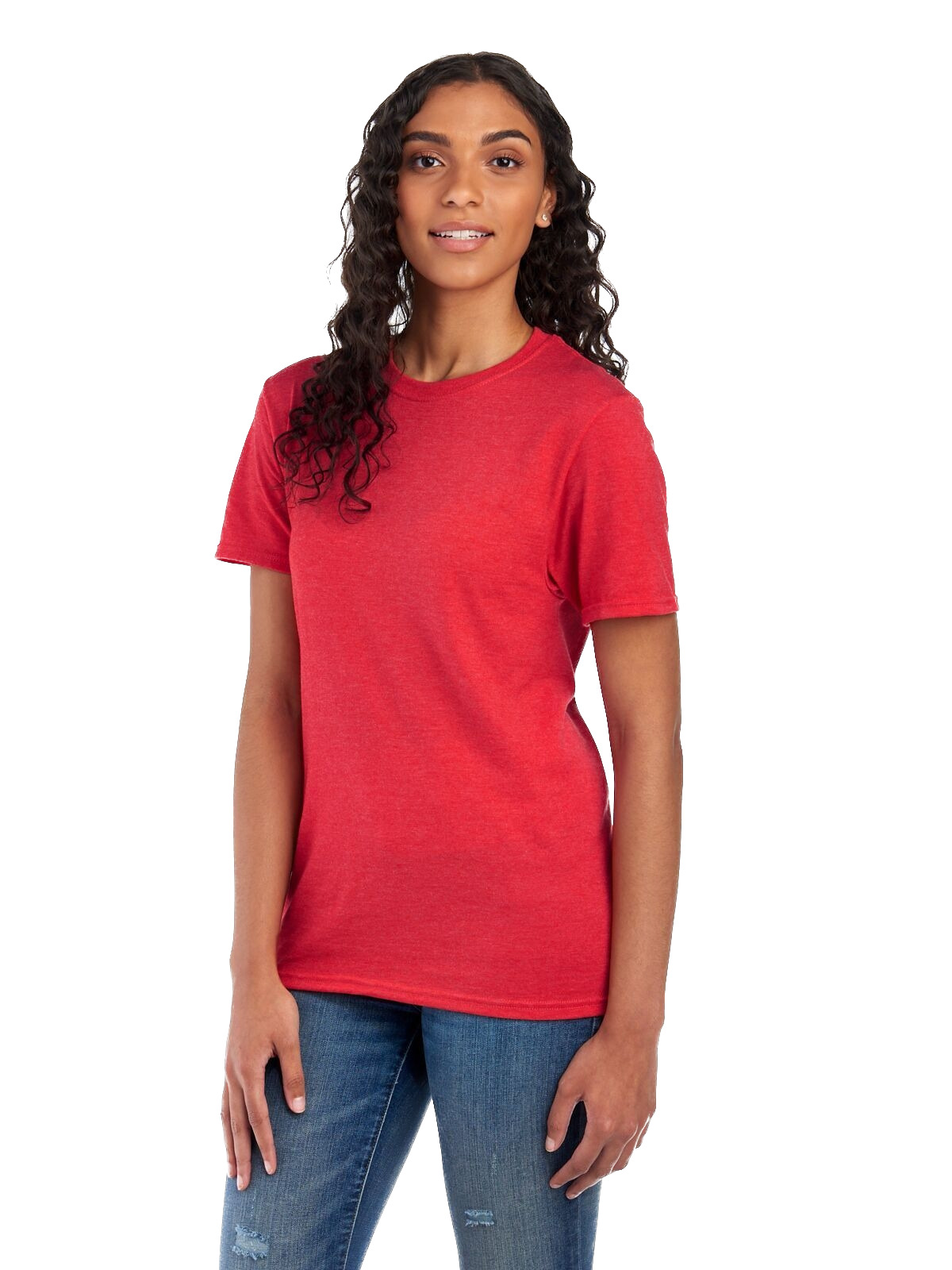 Jerzees 560MR Fiery Red Heather