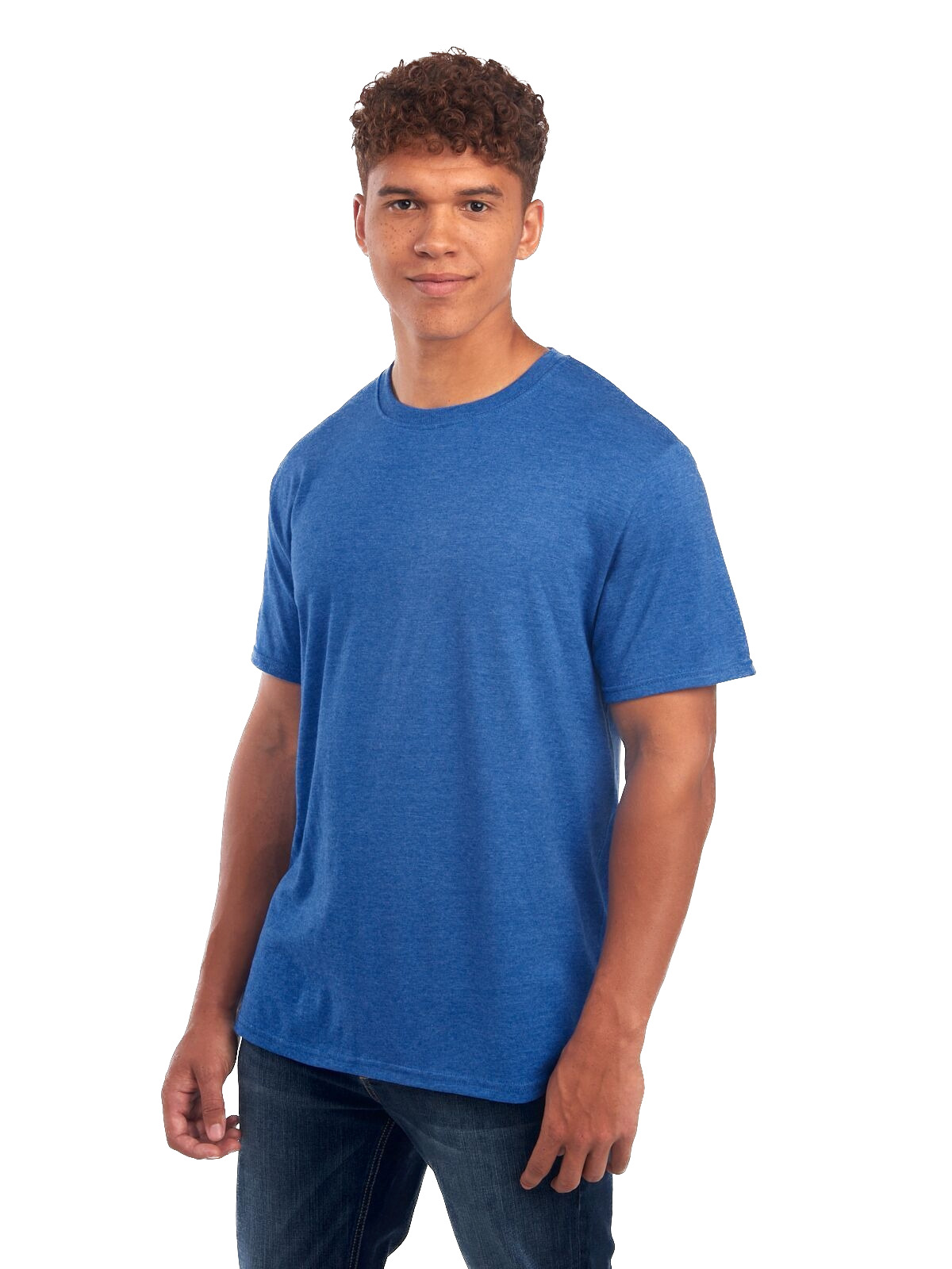 Jerzees 560MR Retro Heather Royal