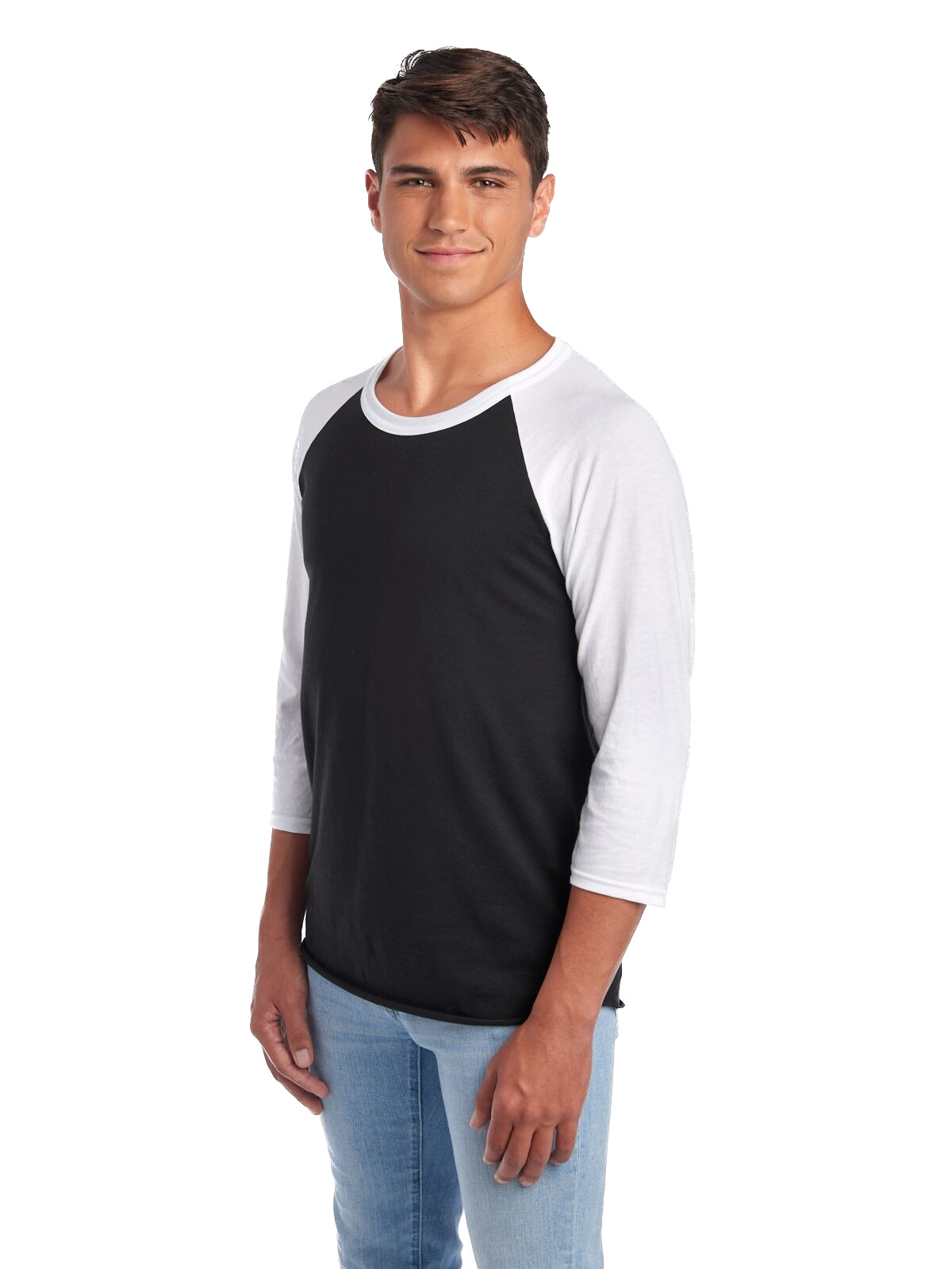 Jerzees 560RR Black Ink / White