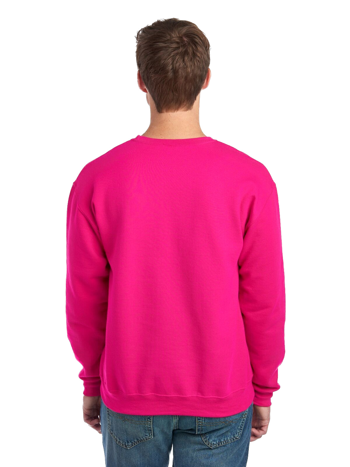 Custom Sweatshirts | Jerzees 562 Cyber Pink | Fast Delivery