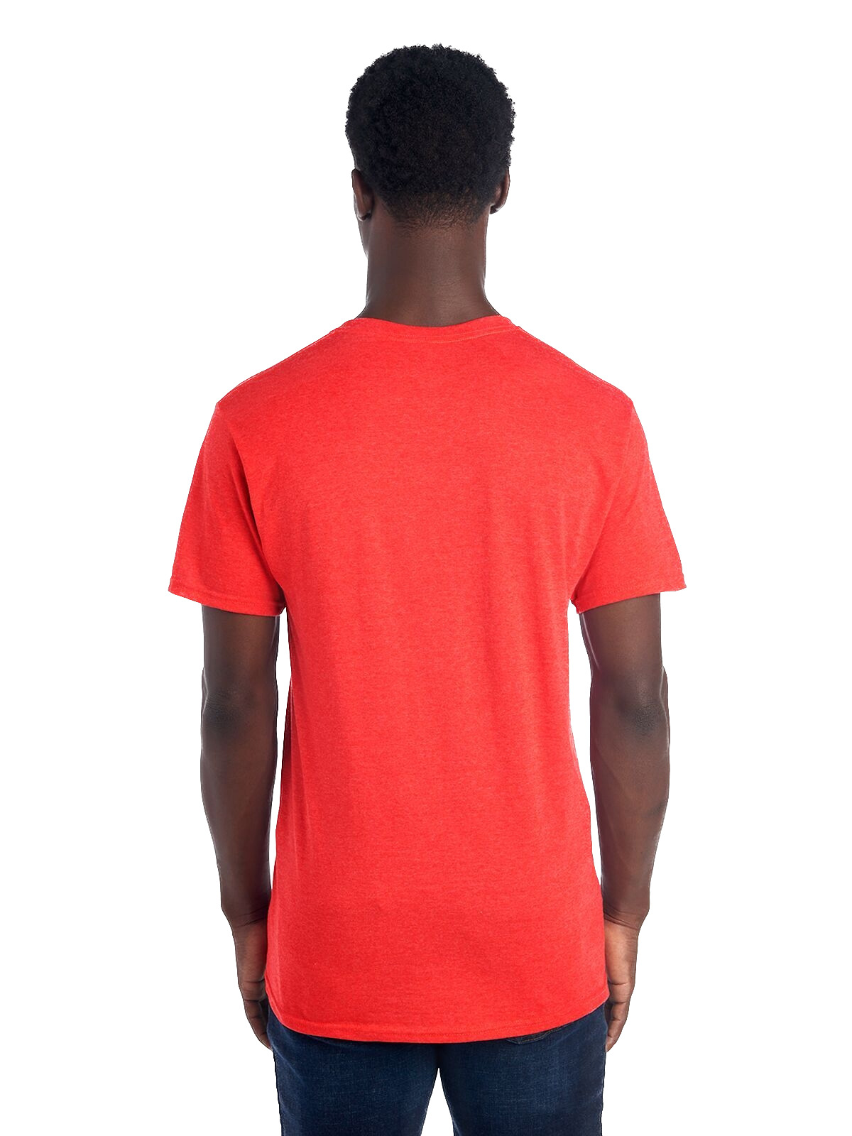 Jerzees 601MR Fiery Red Heather
