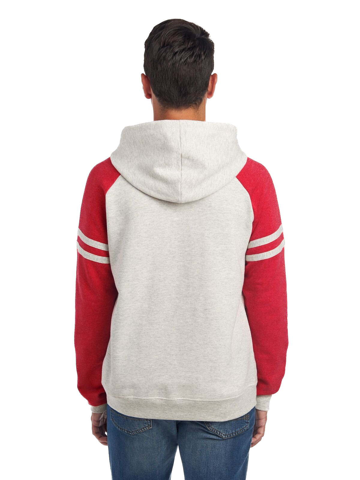 Jerzees Unisex Nublend® Varsity Colorblocked Raglan Hoodie