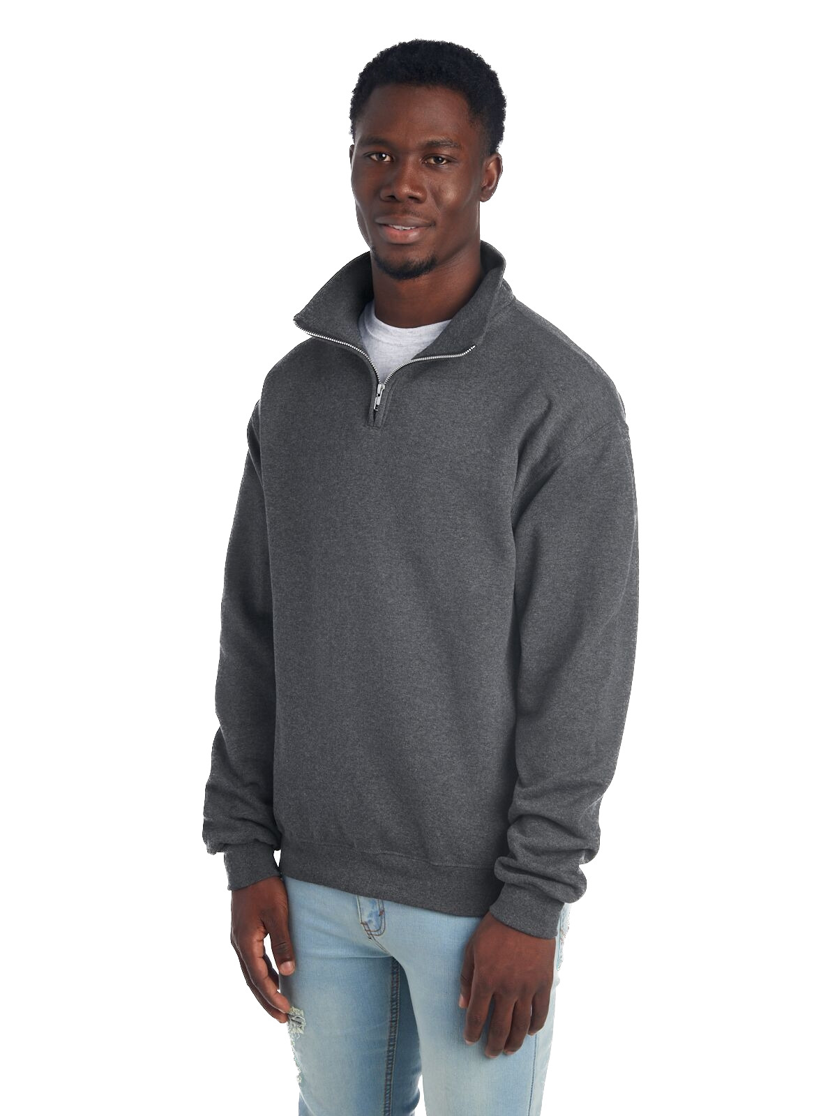 Jerzees 995M Black Heather