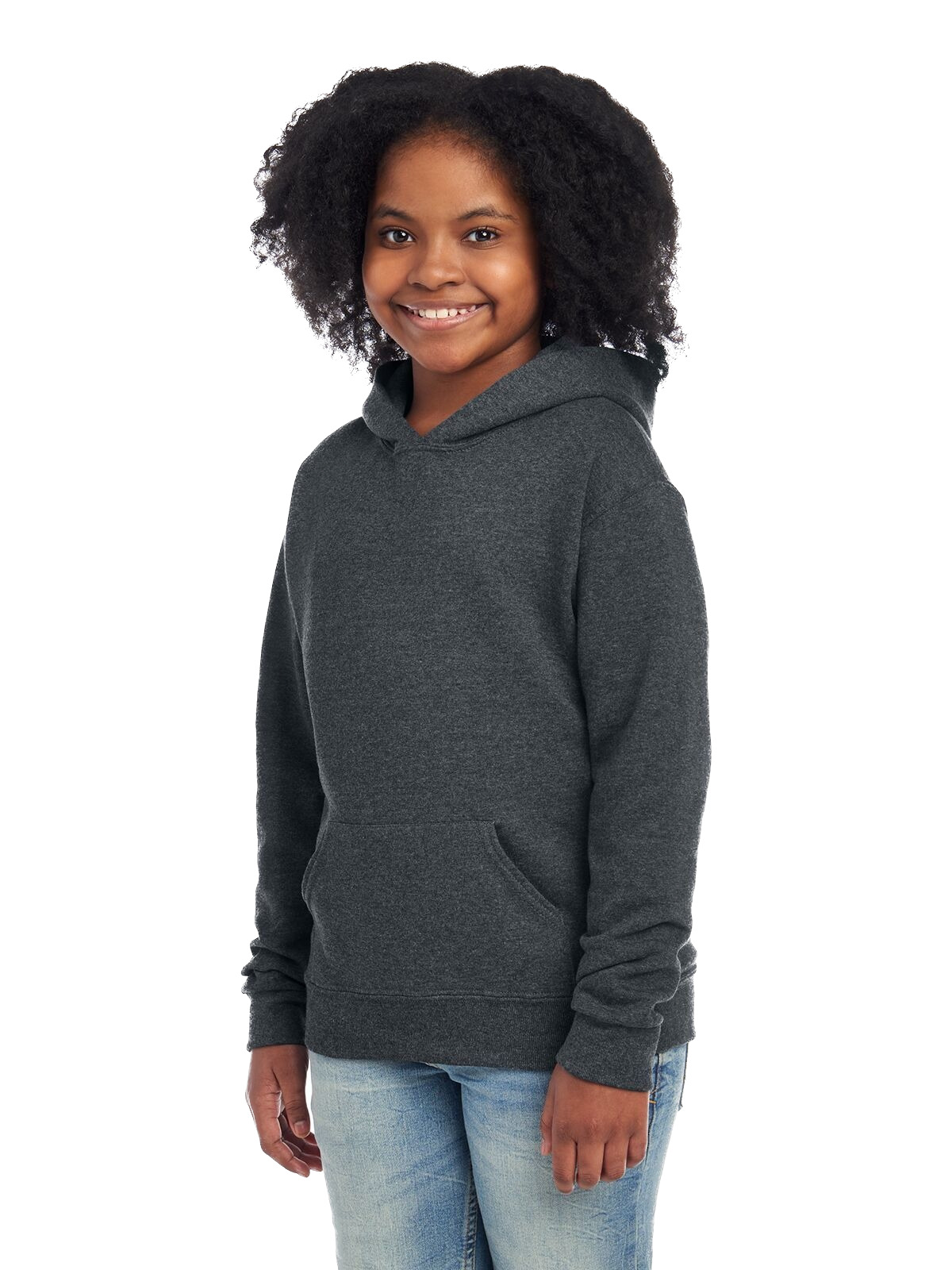 Jerzees 996Y Black Heather