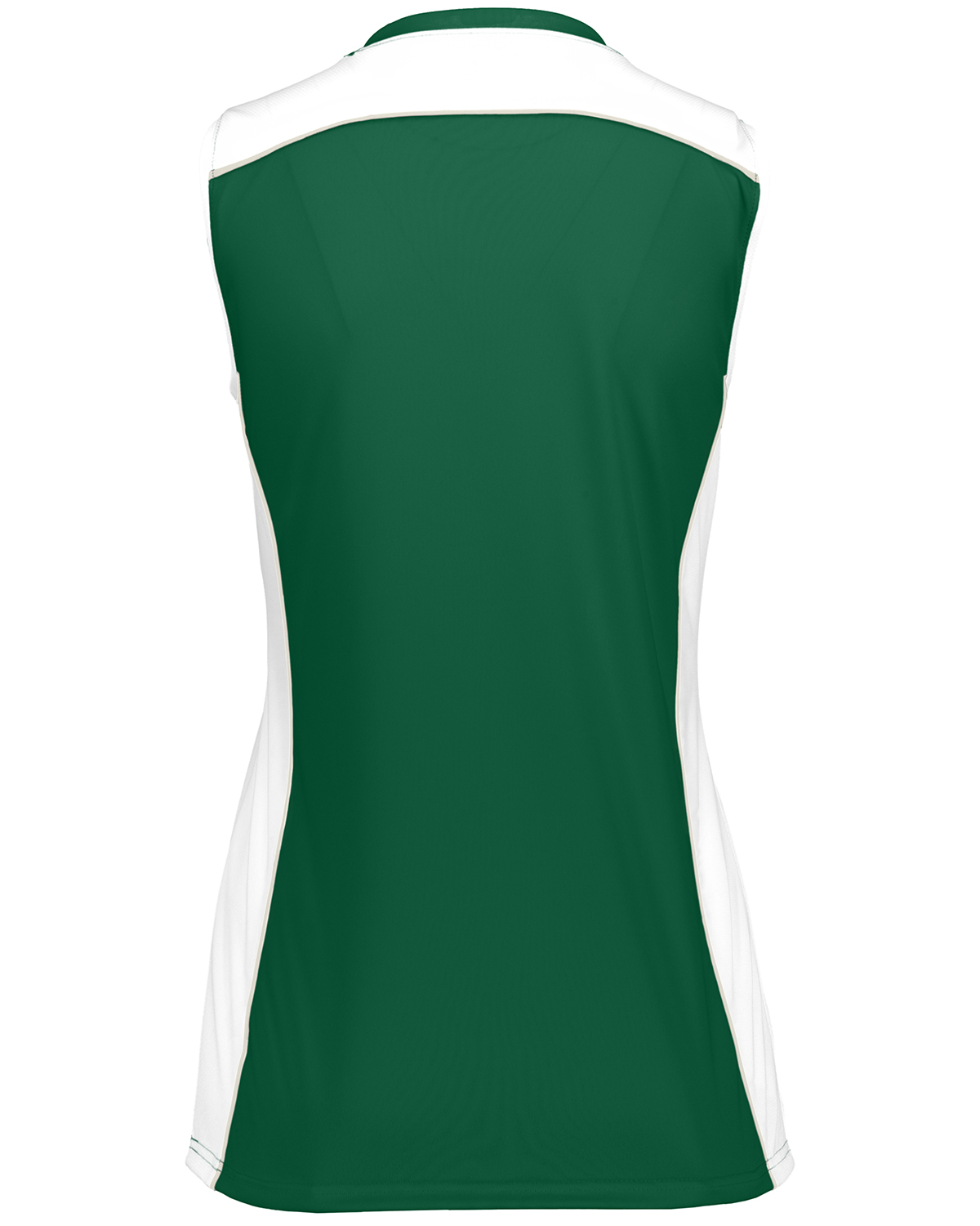 Augusta Sportswear 1676 Dark Green / White / S Gray