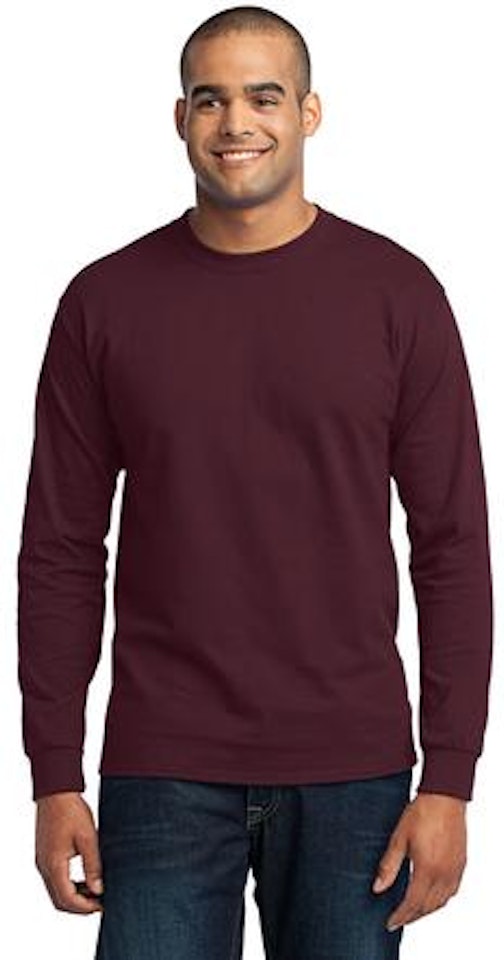 Port & Company PC55LST Athletic Maroon