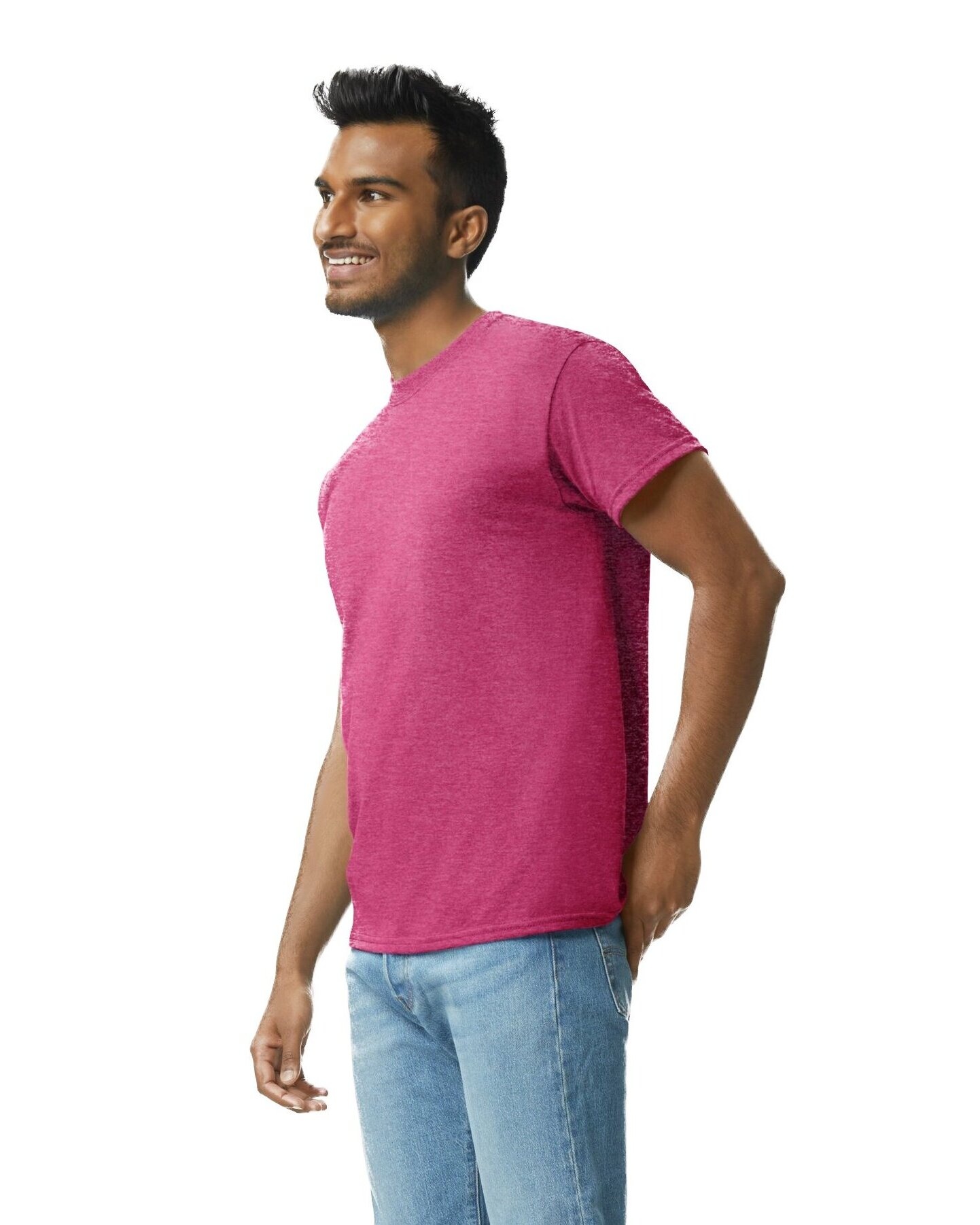 Gildan G200 Heather Cardinal