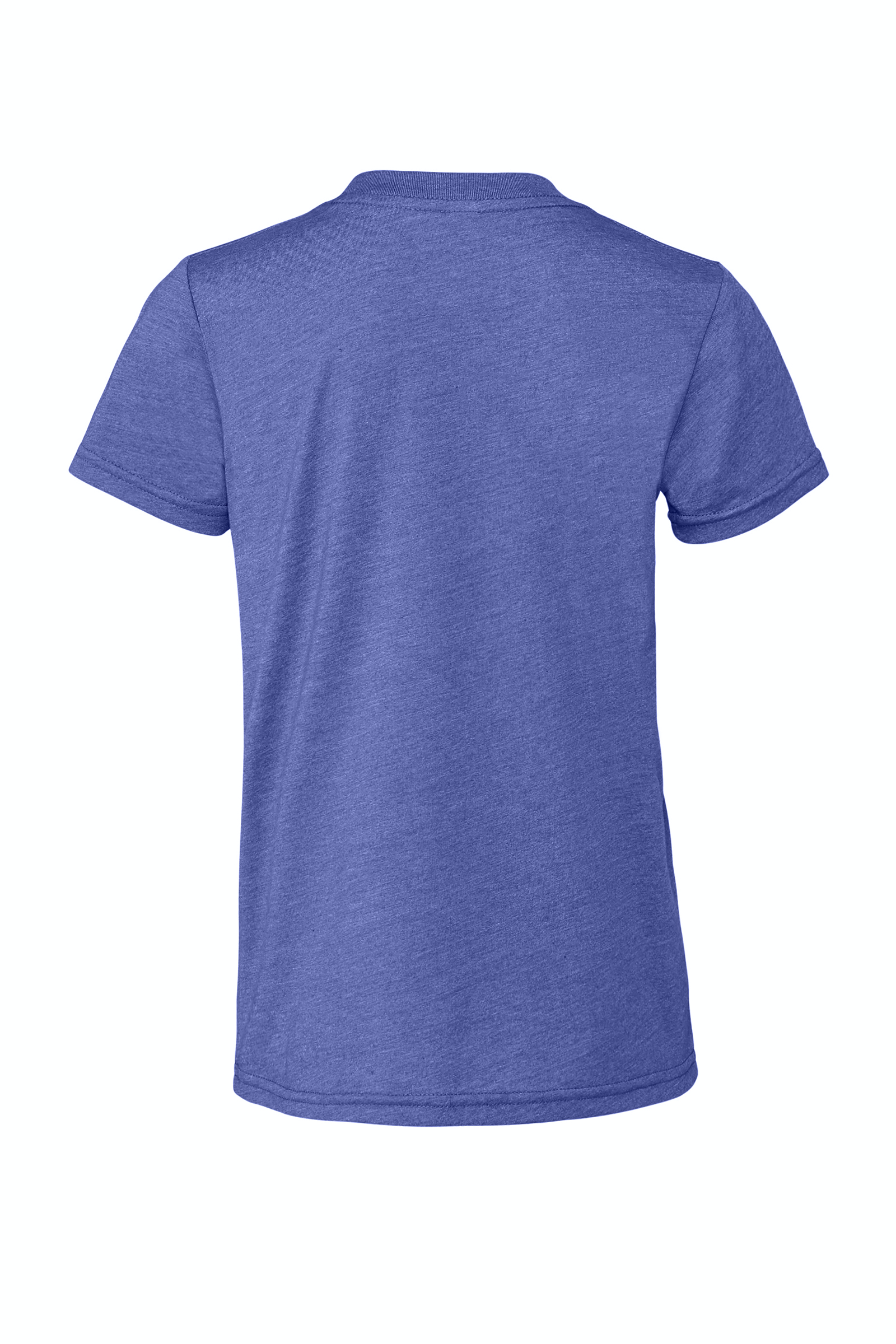 Bella + Canvas 3001YCVC Heather True Royal