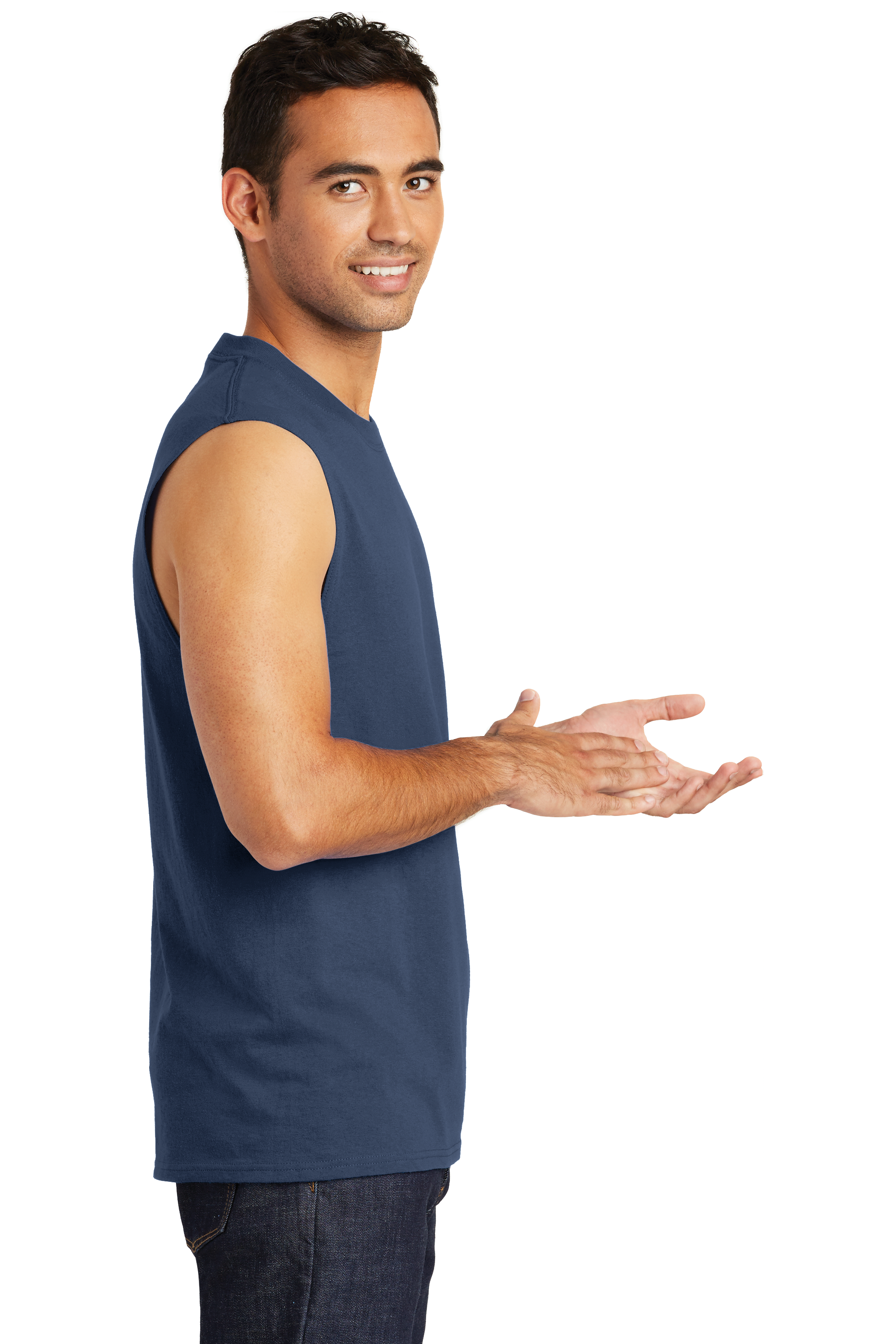 Port & Company PC54SL Navy