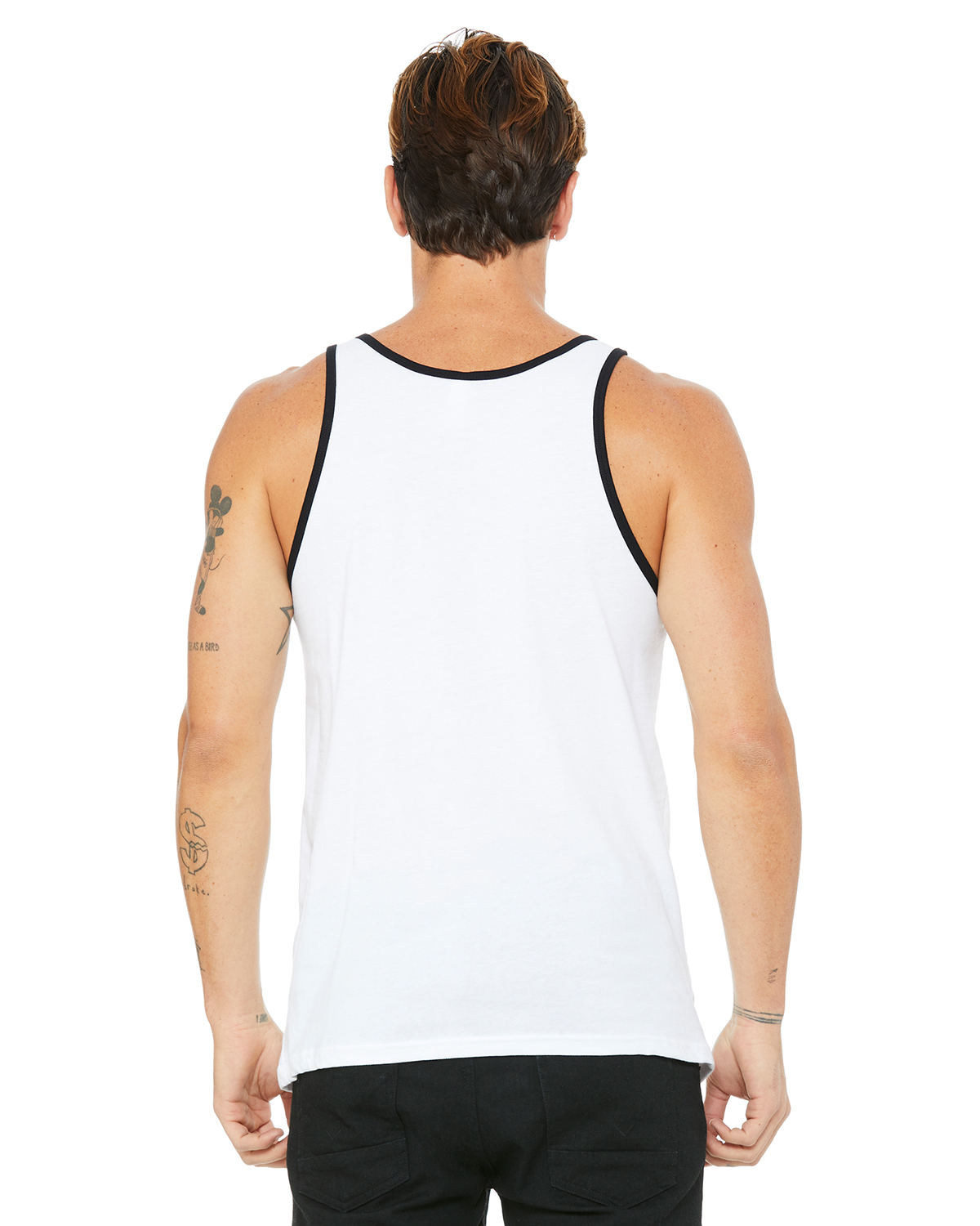 Bella + Canvas 3480 White / Black