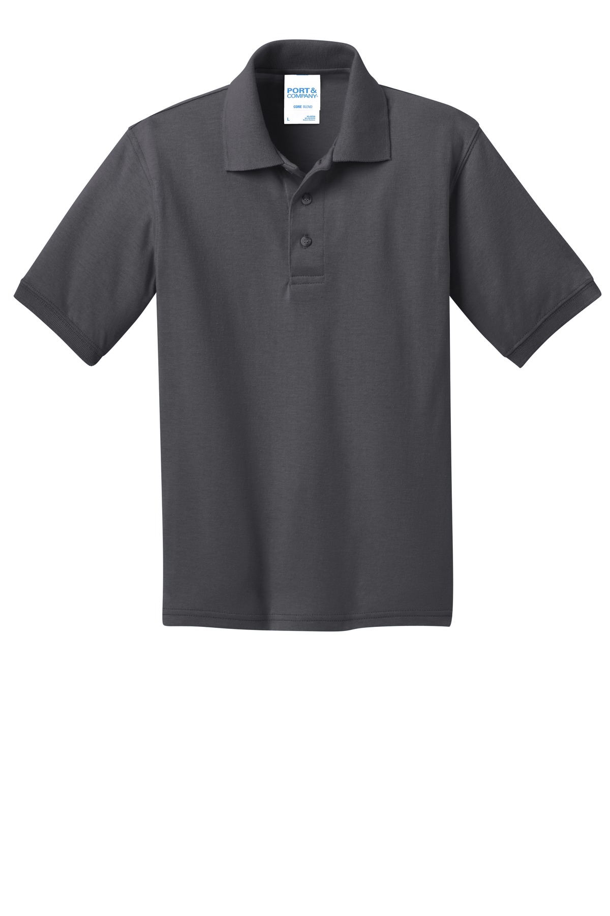 Port & Company KP55Y Charcoal