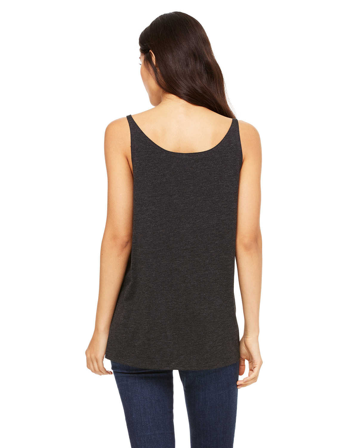 Bella + Canvas 8838 Charcoal Black Triblend