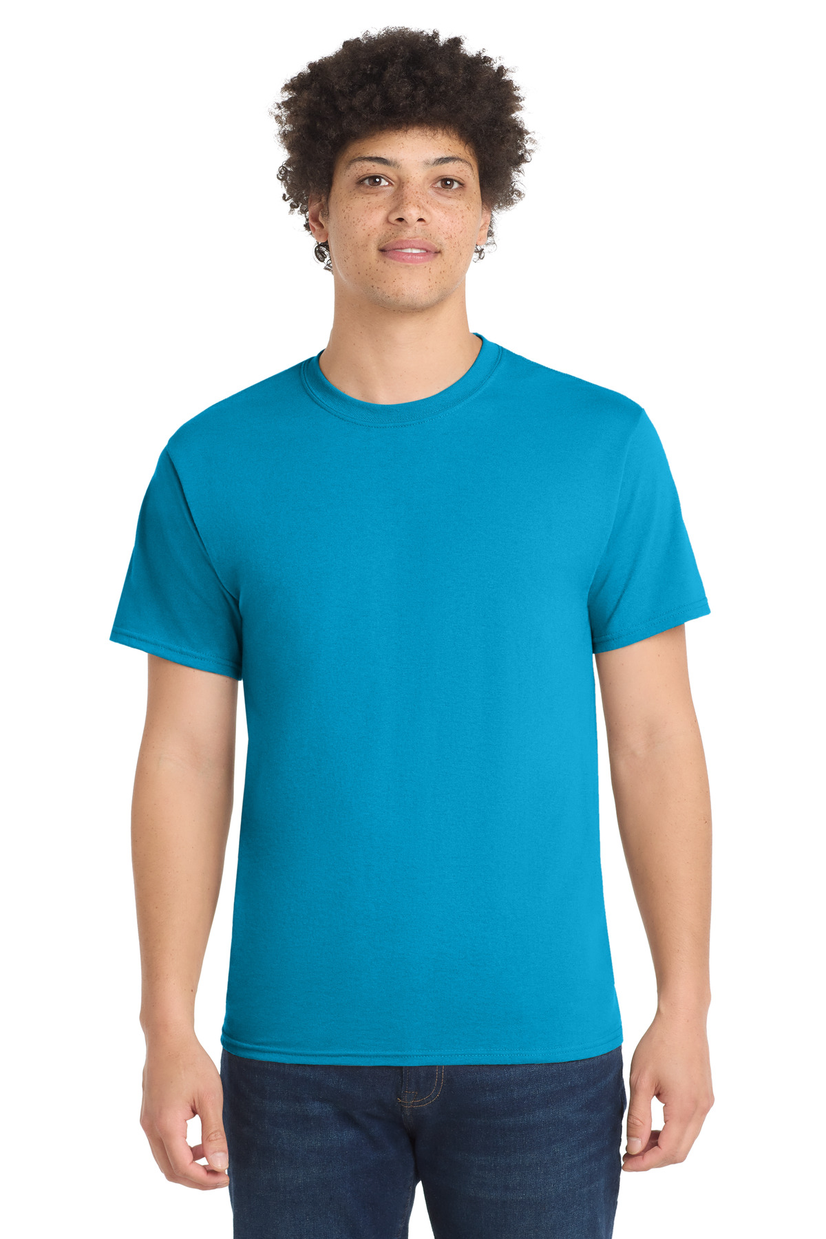 Port & Company PC55 NeonBlue
