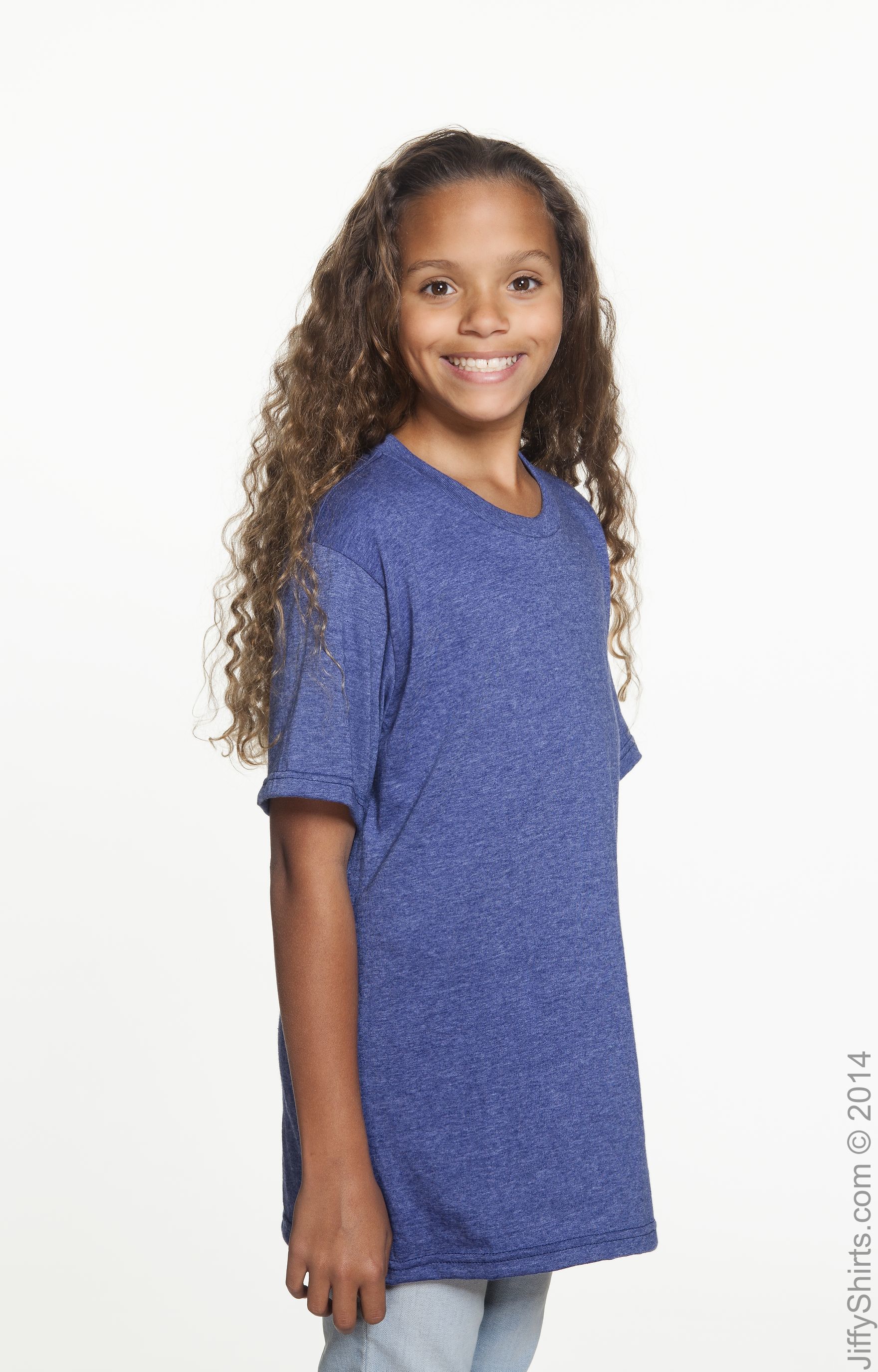 Anvil 990B Heather Blue