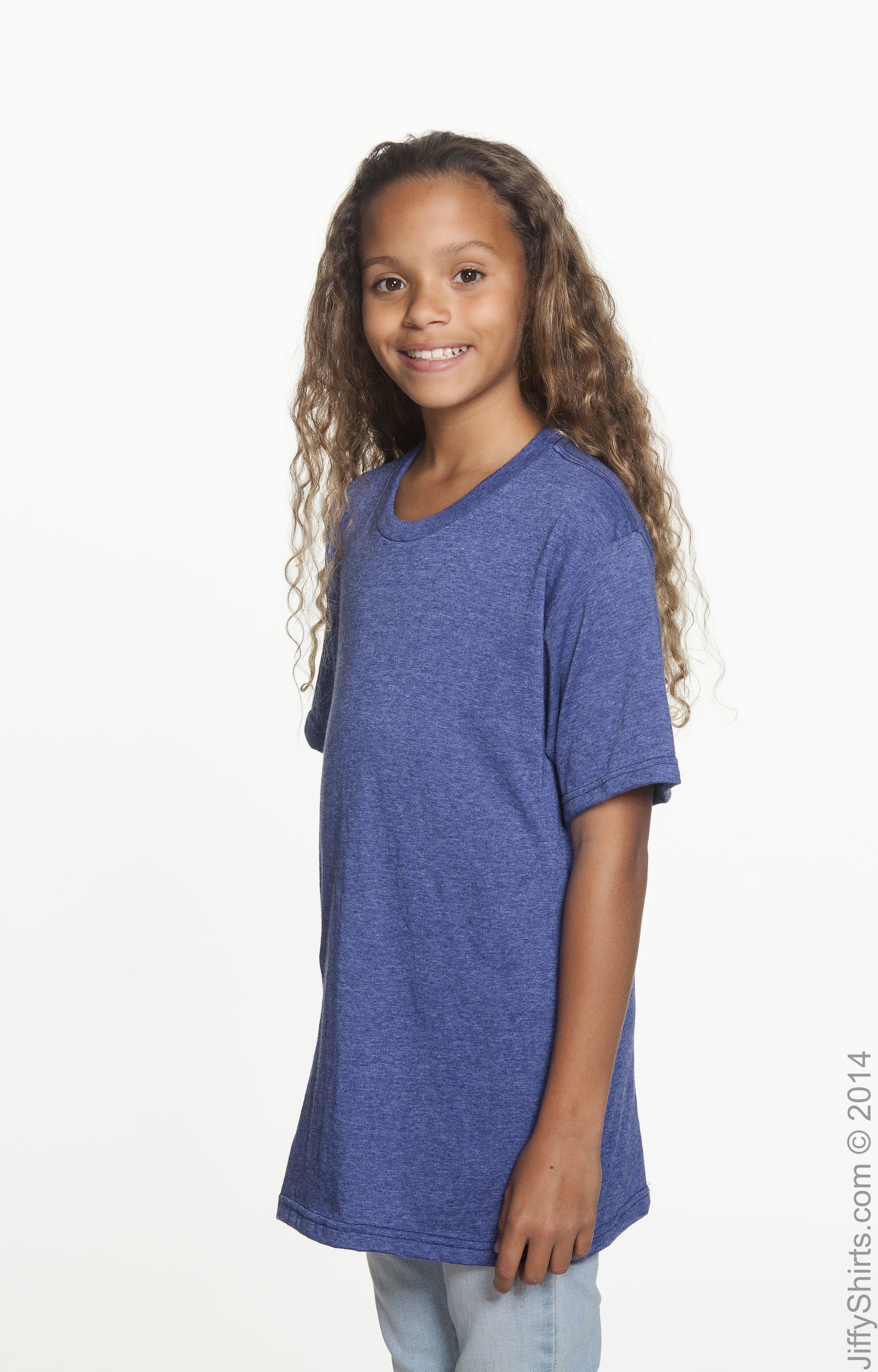 Anvil 990B Heather Blue