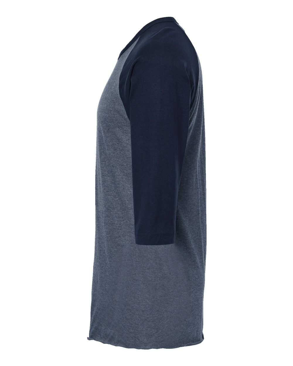 Tultex 0245TC Heather Denim / Navy