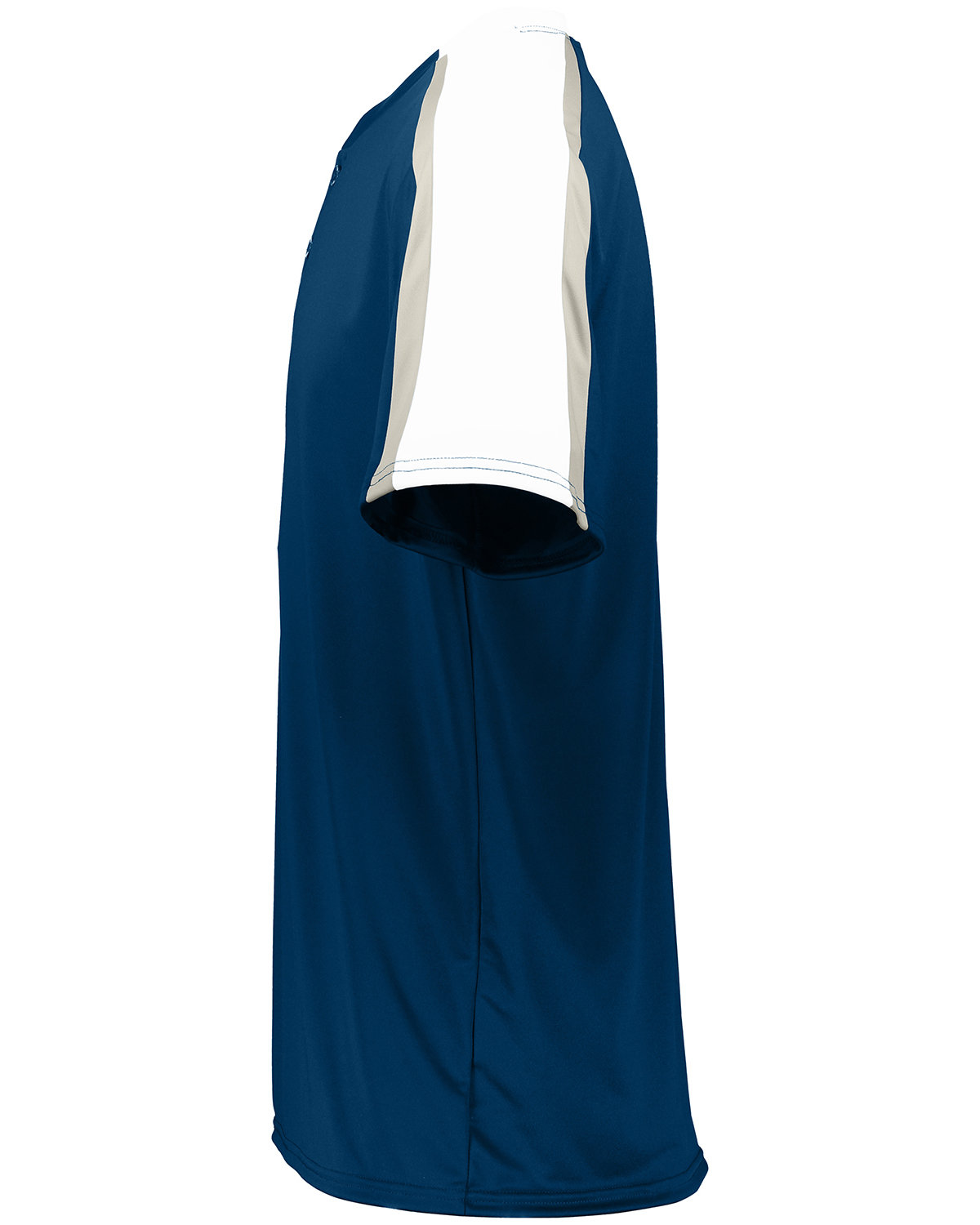 Augusta Sportswear 1558 Navy / White / S Gray