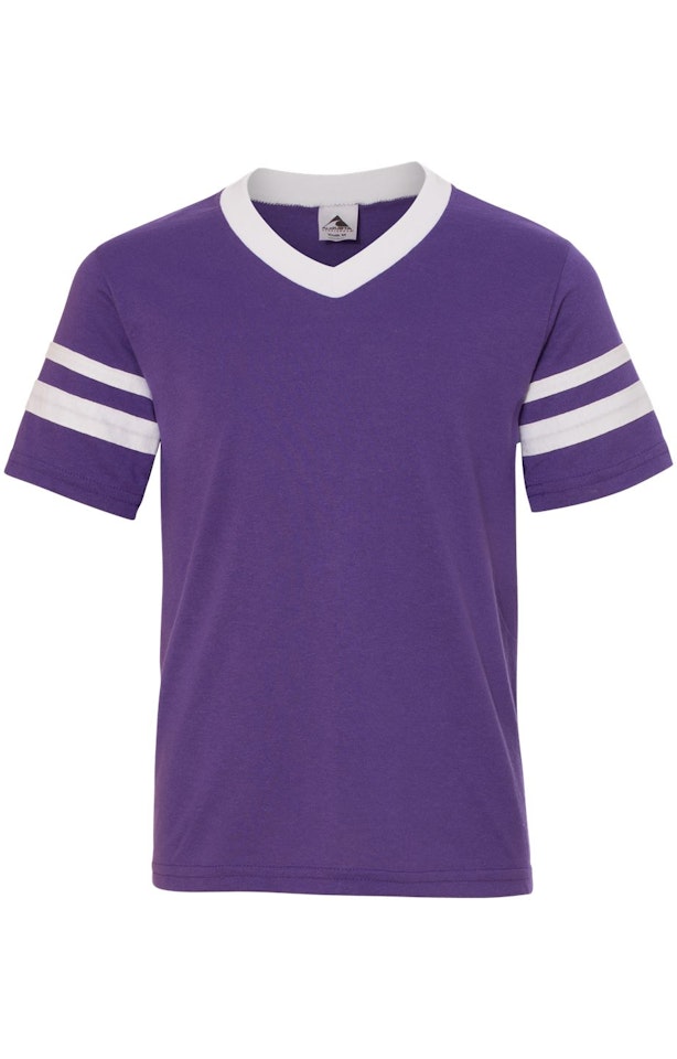 Augusta Sportswear 361 Purple / White