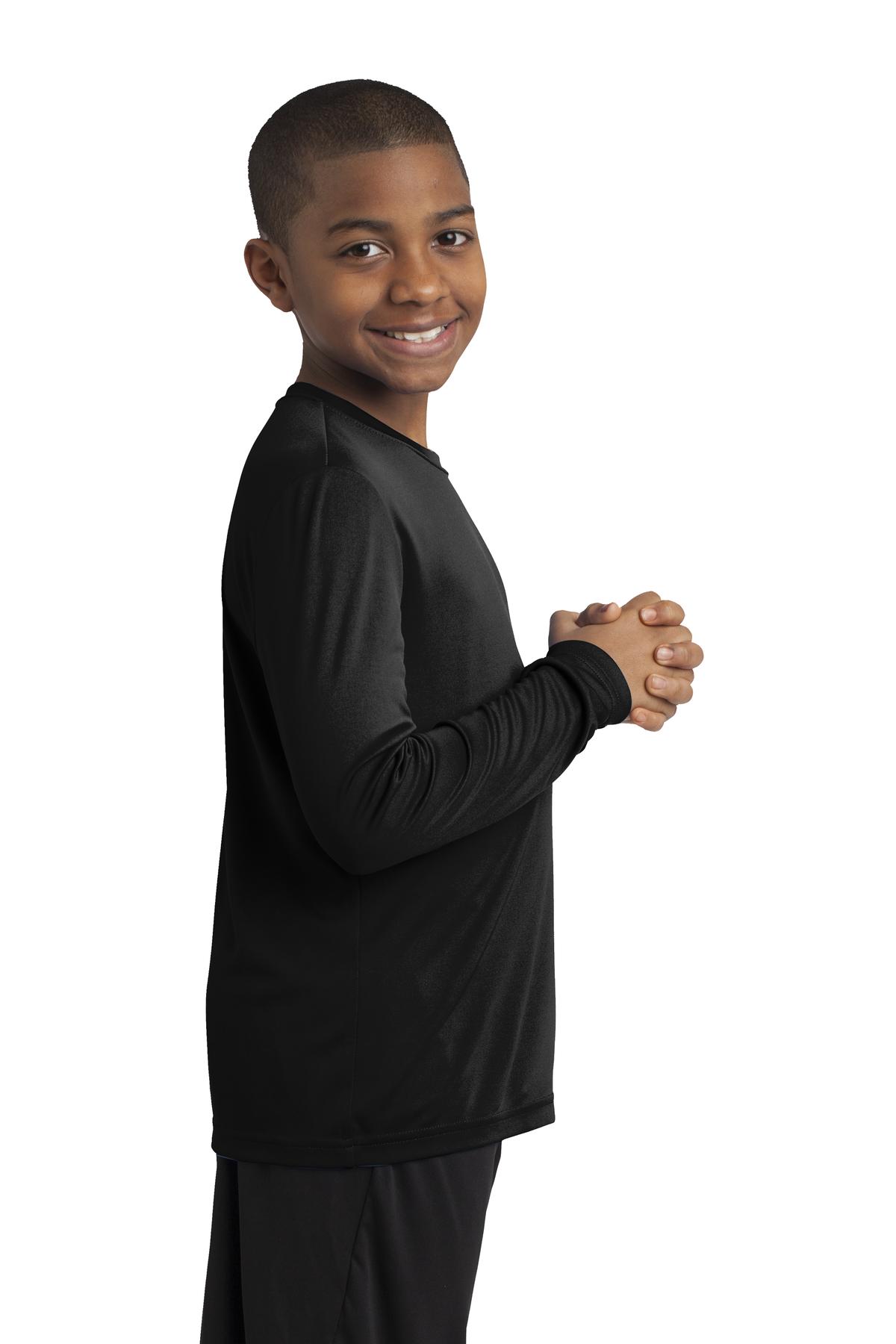 Sport-Tek YST350LS Black