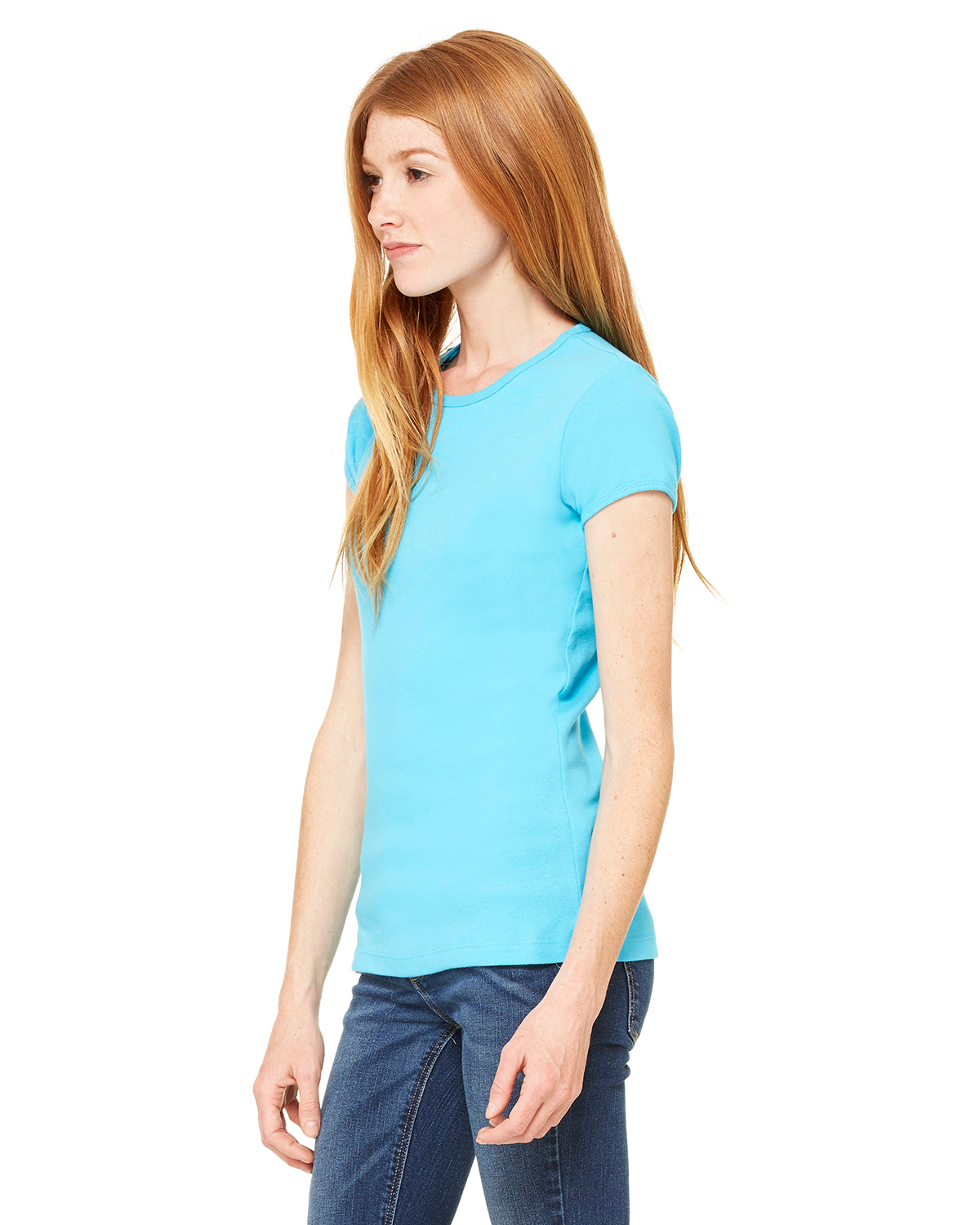 Bella + Canvas 1001 Turquoise