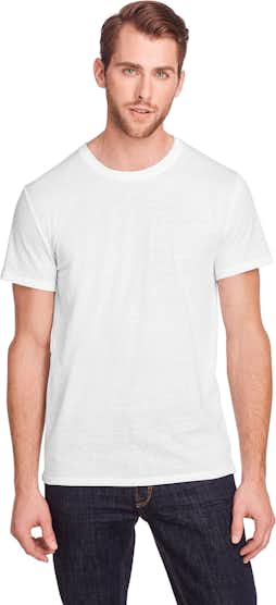 Threadfast Apparel 102A Solid White Triblend