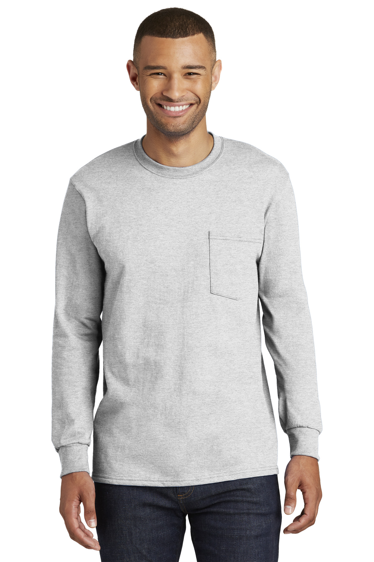 Port & Company PC61LSPT Ash