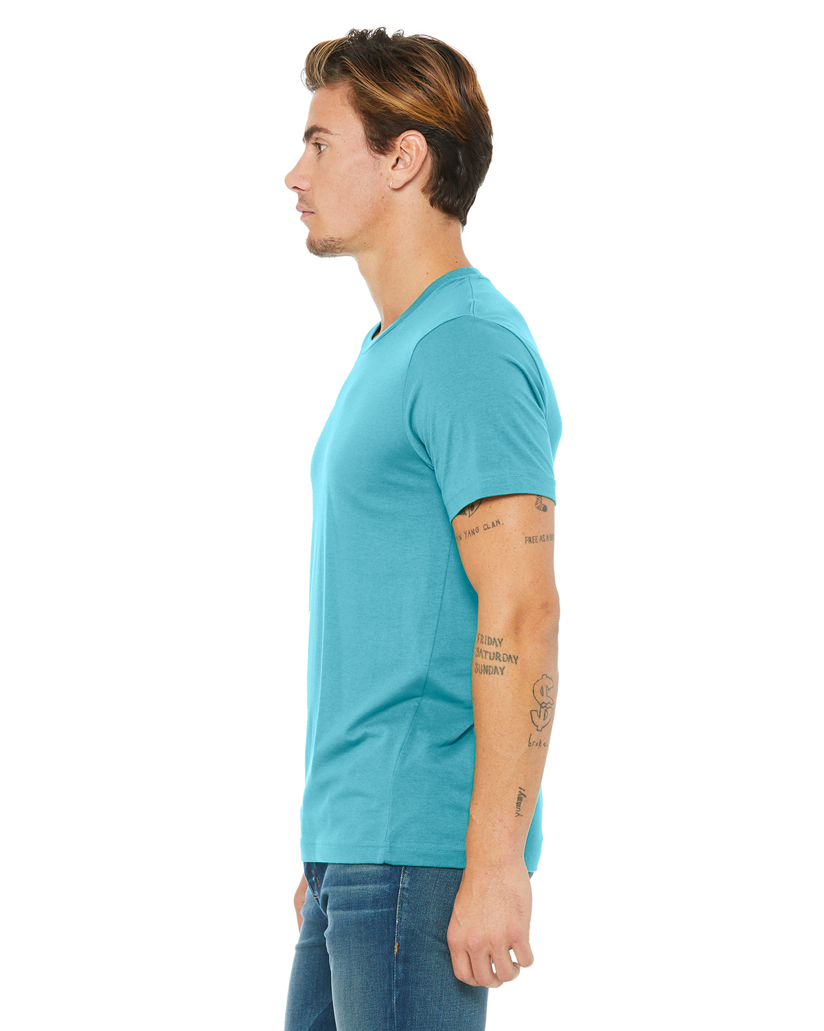 Bella + Canvas 3650 Turquoise