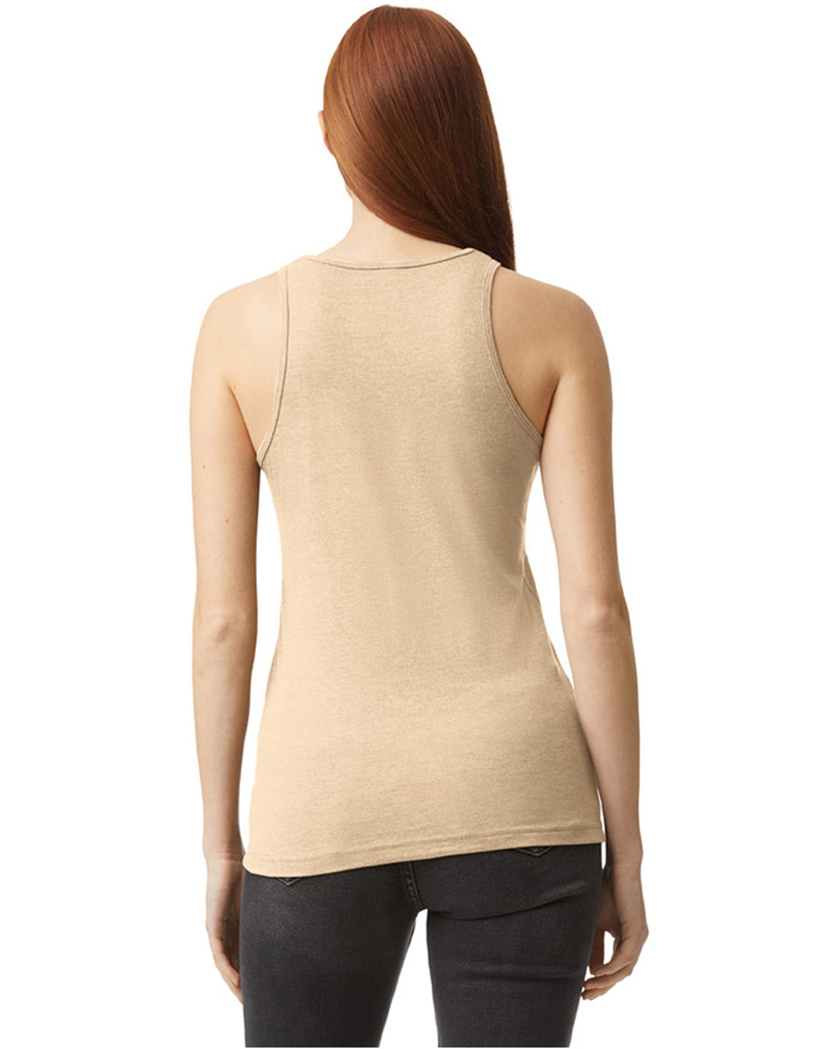 American Apparel 101CVC Heather Bone