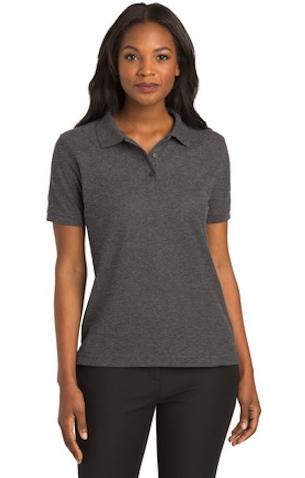 Port Authority L500 Charcoal Heather Gray
