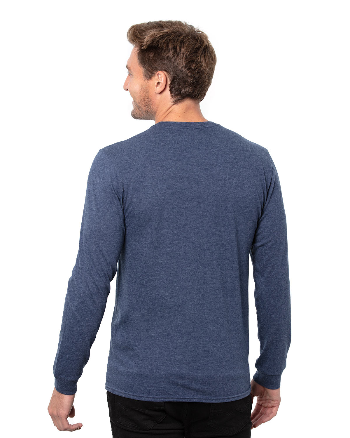 Threadfast Apparel T3001 HEATHER NAVY