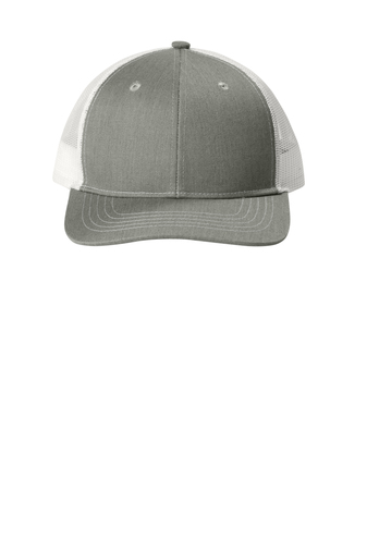 Port Authority YC402 Heather Grey/ White