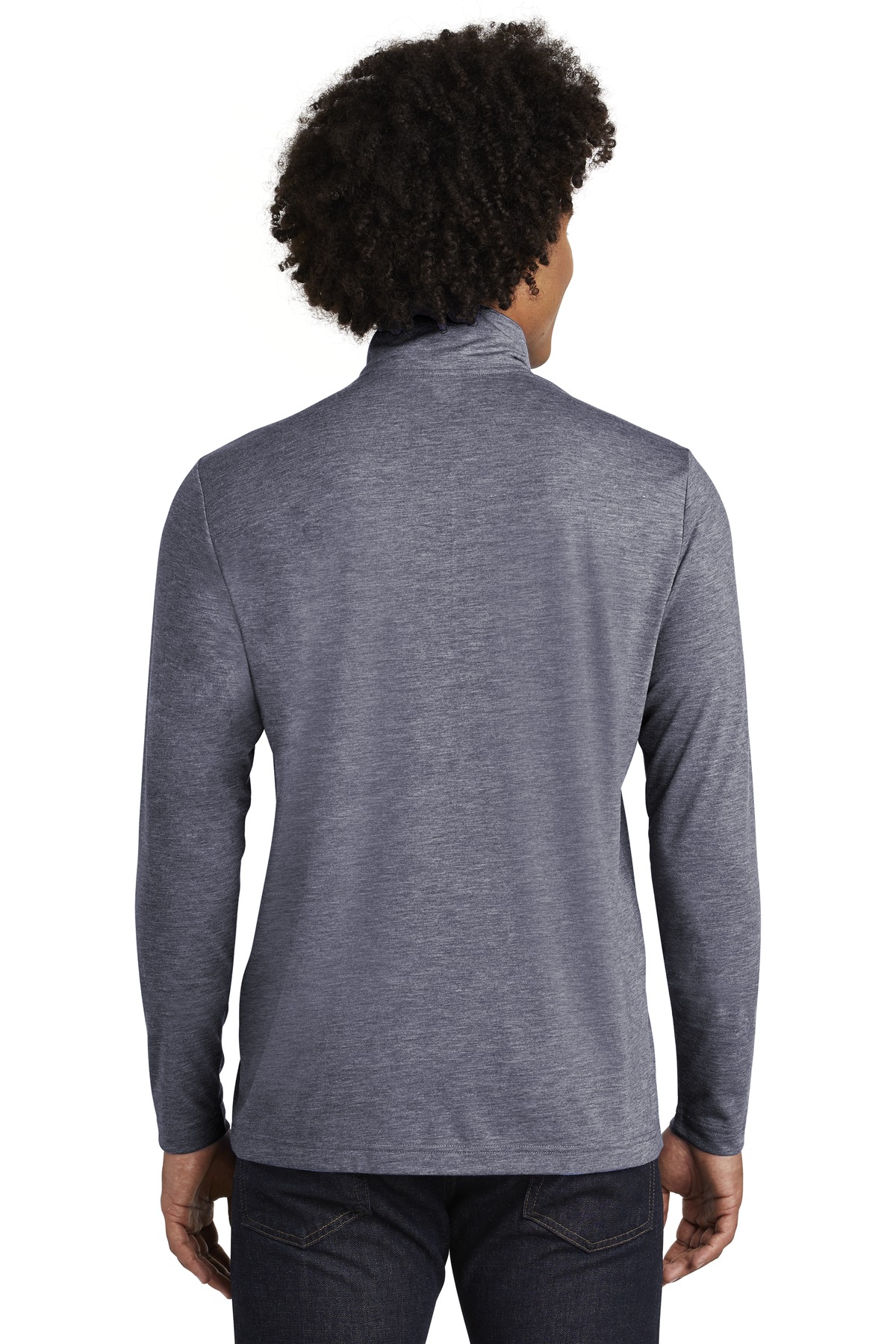 Sport-Tek ST407 True Navy Heather