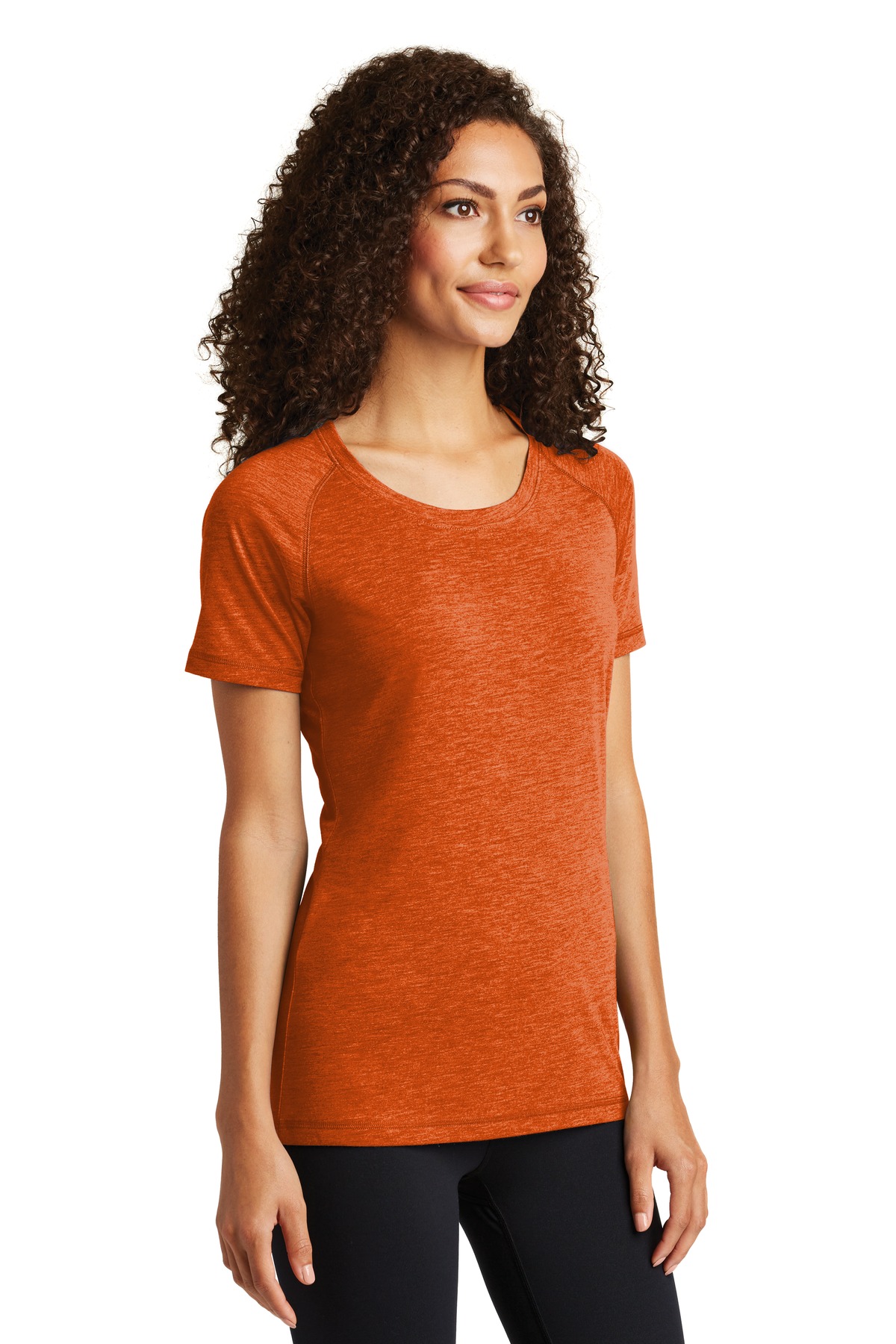 Sport-Tek LST400 Deep Orange Heather