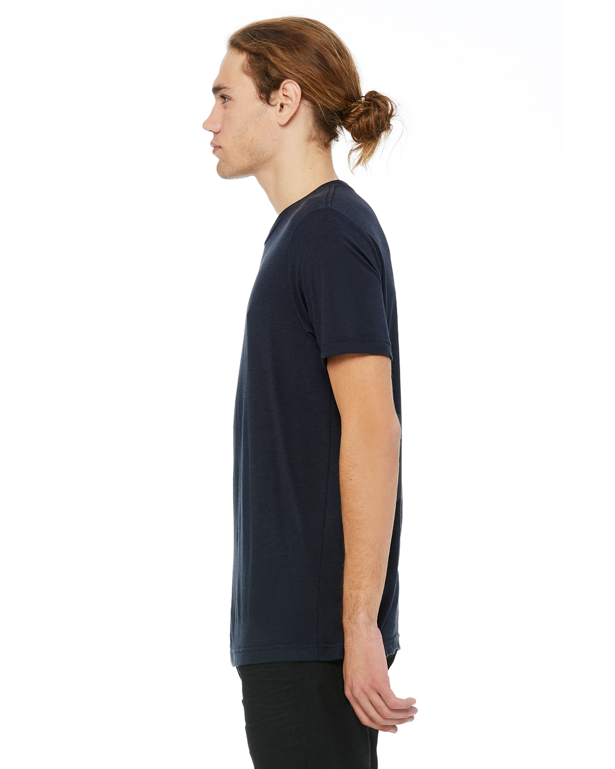 Bella + Canvas 3413C Solid Navy Triblend