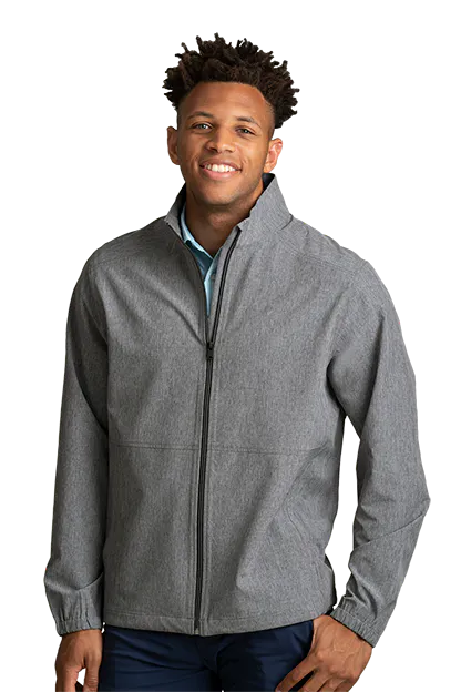 Greg Norman Windbreaker Stretch Jacket Gns8 J049 Black