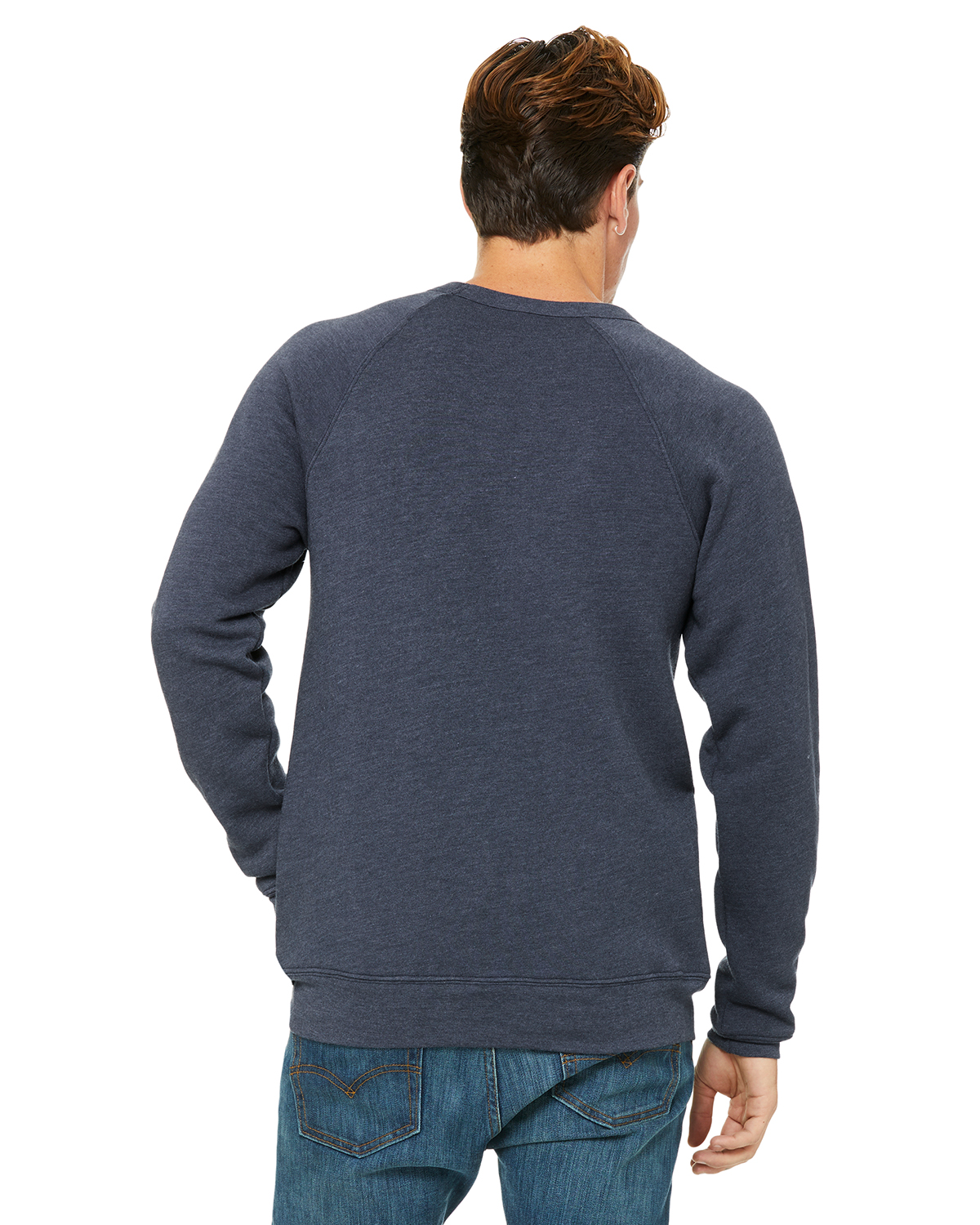 Bella + Canvas 3901 Heather Navy