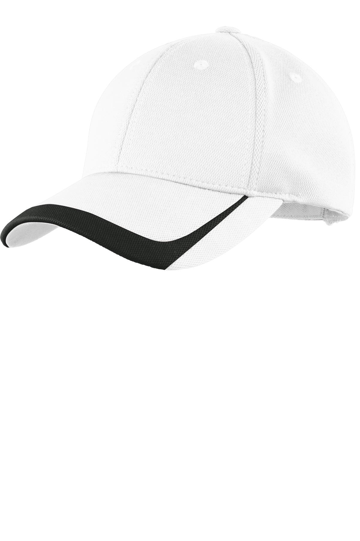 Sport-Tek STC24 White / Black