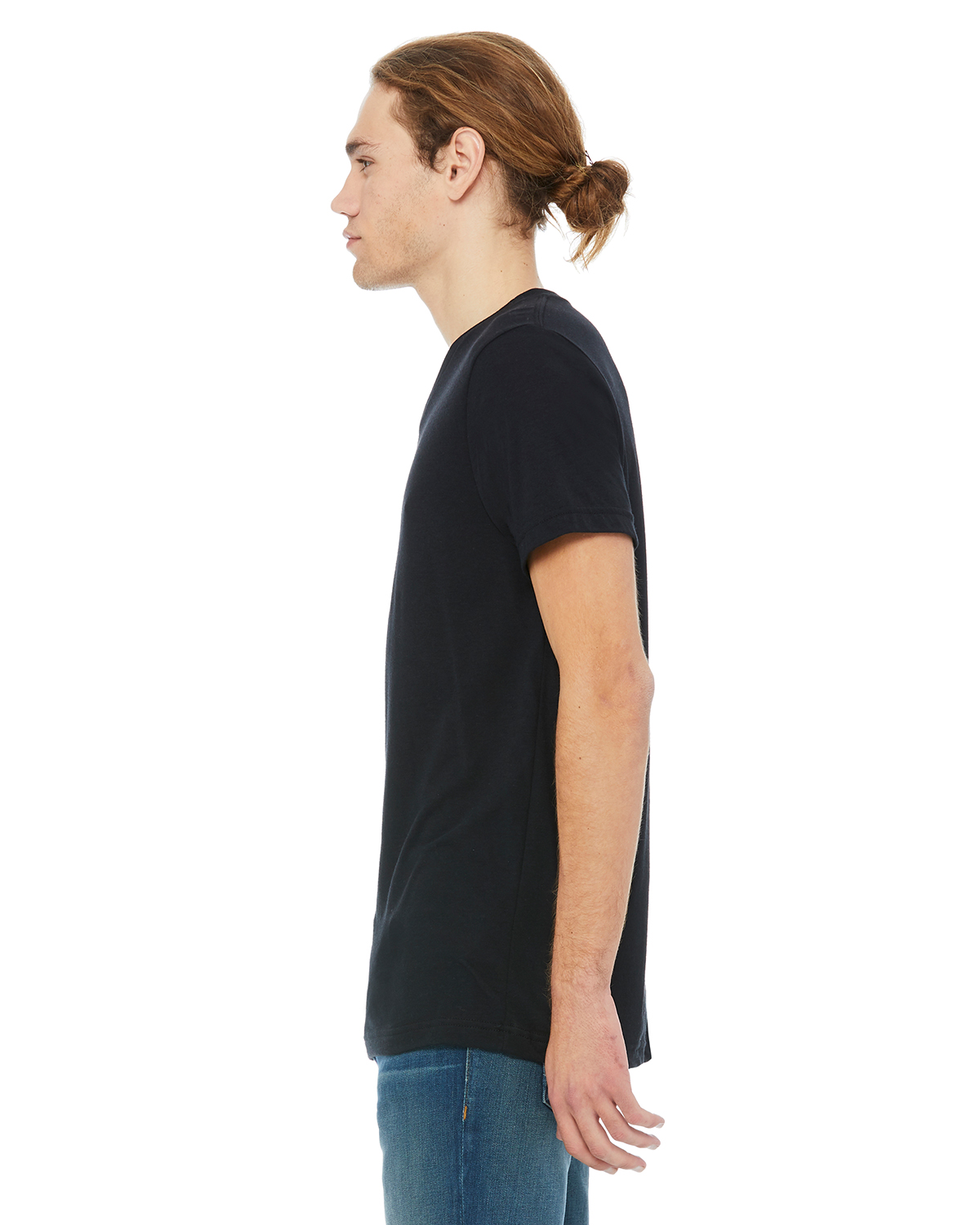 Bella + Canvas 3415C Solid Black Triblend