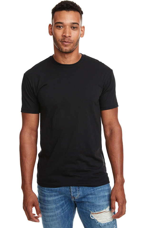 Next Level Cvc Crew N6210 Black Jiffy - Main Image