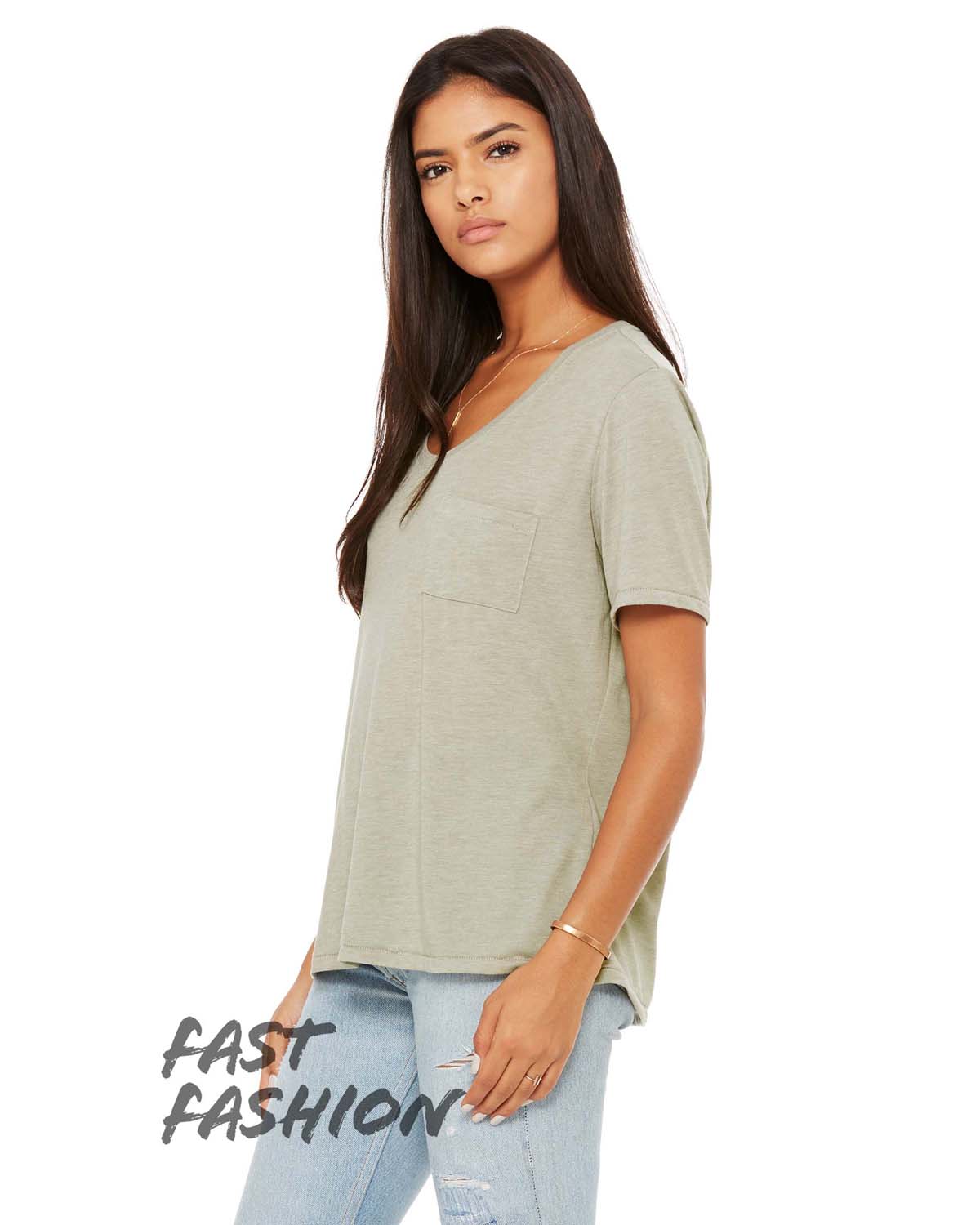 Bella + Canvas 8818B Heather Stone
