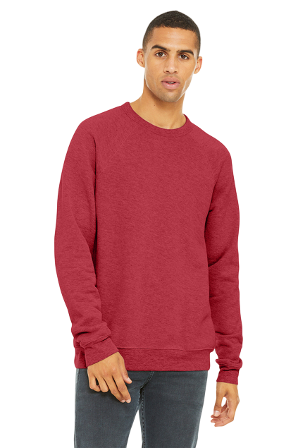 Bella + Canvas 3901 Heather Red