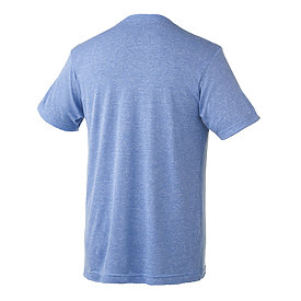 Tultex 0254TC Athletic Blue Tri Blend