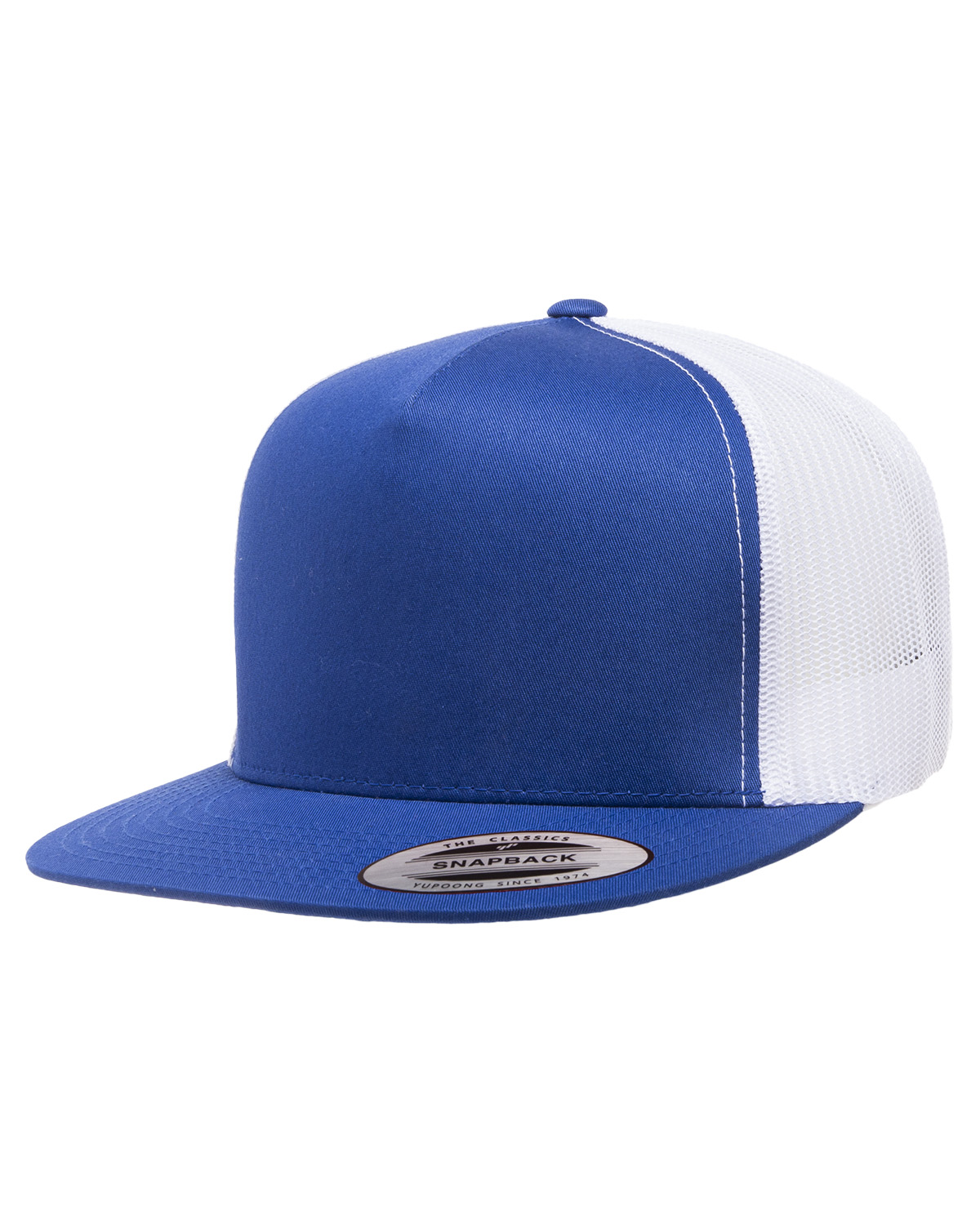 Yupoong 6006 Royal / White