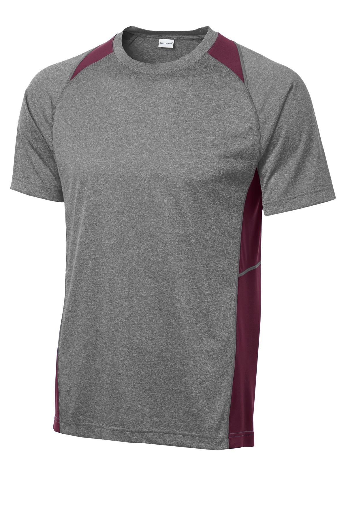 Sport-Tek ST361 Vintage Heather / Maroon