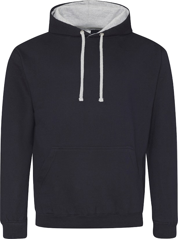 Just Hoods By AWDis JHA003 Frn Navy / Heather Gray